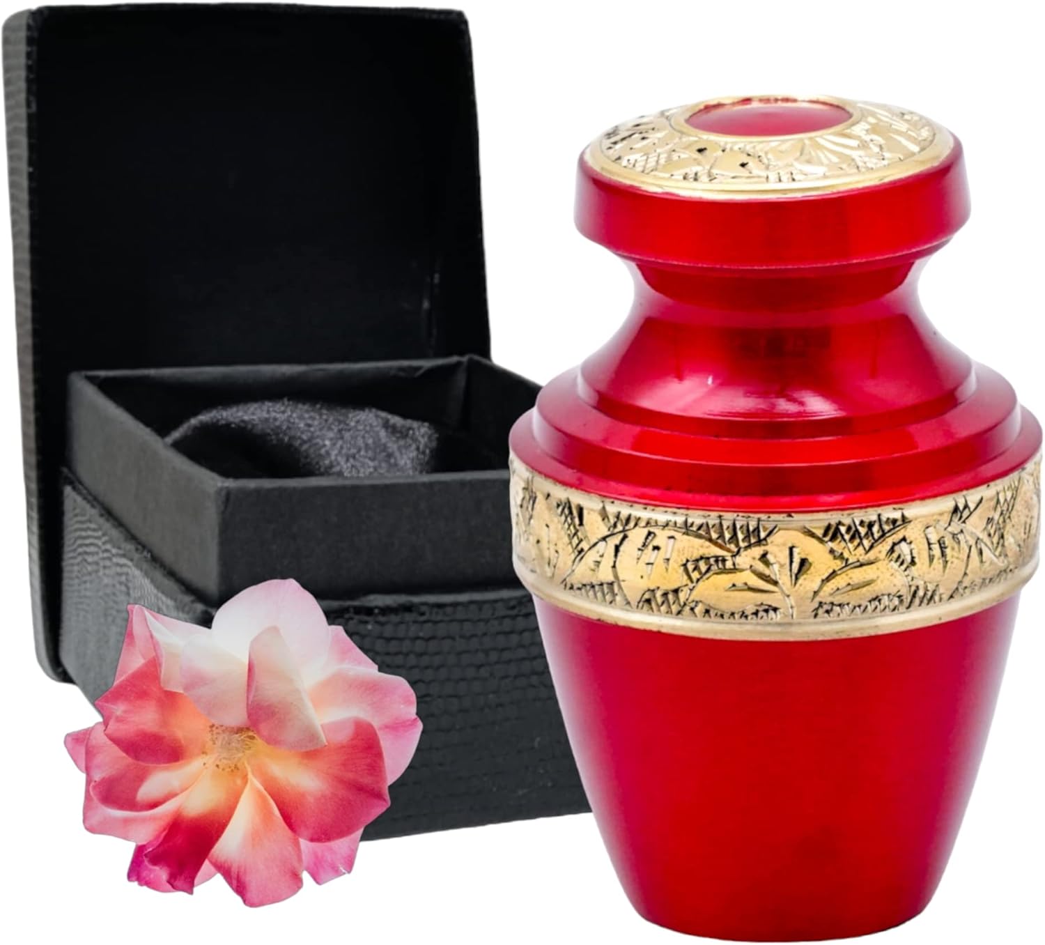 Home Elm Cremation Urns for Human Ashes Decorative Urns