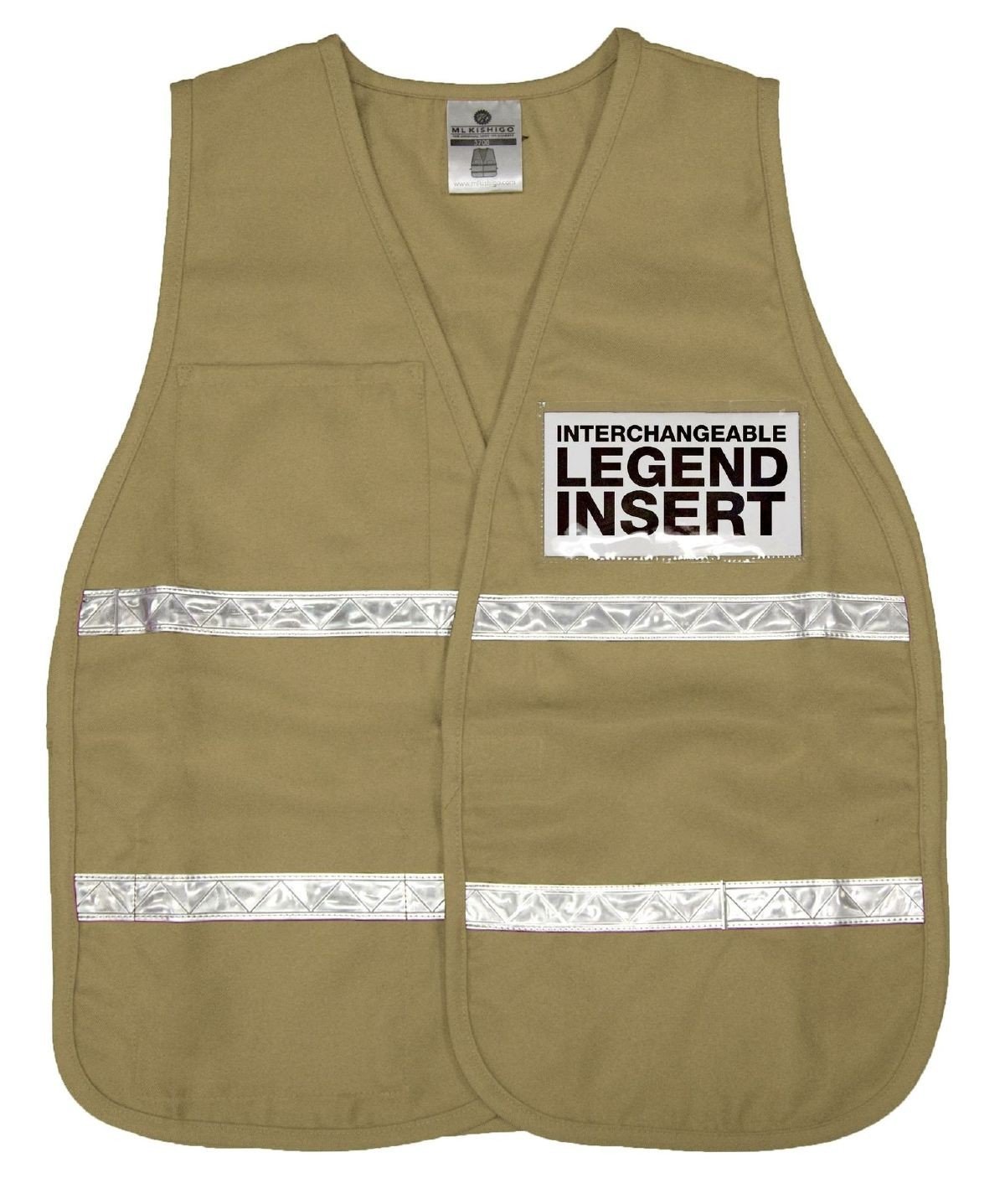 ML Kishigo - 3700 Series Incident Command Vest - Tan