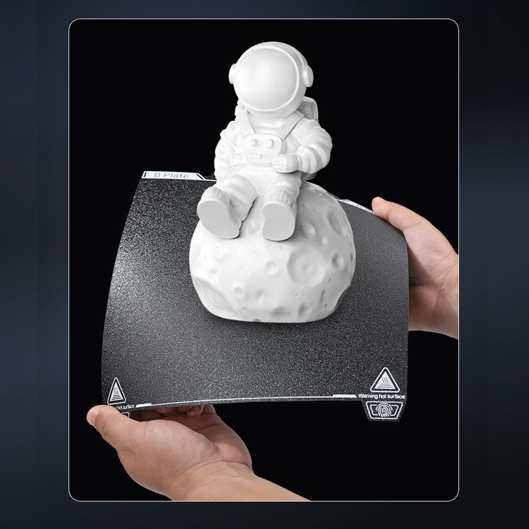 Doppel Seitiges Bauplatten für K1, 3D Drucker Strukturiertes PEI und Texturaufkleber Doppel Seitige Druckbett Plattform für K1C, Ender-3 S1, Ender-3 S1 Pro, Ender-5 S1, 235 x 235 mm