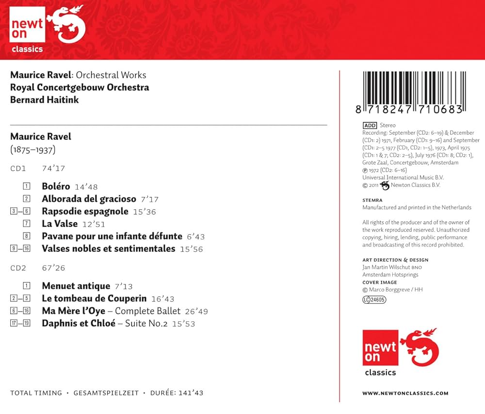 ブレーズ/ラヴェル管弦楽曲集 CD3枚組 【新品未開封】 Amazon.co.jp: ラヴェル:管弦楽曲集&歌曲集: ミュージック