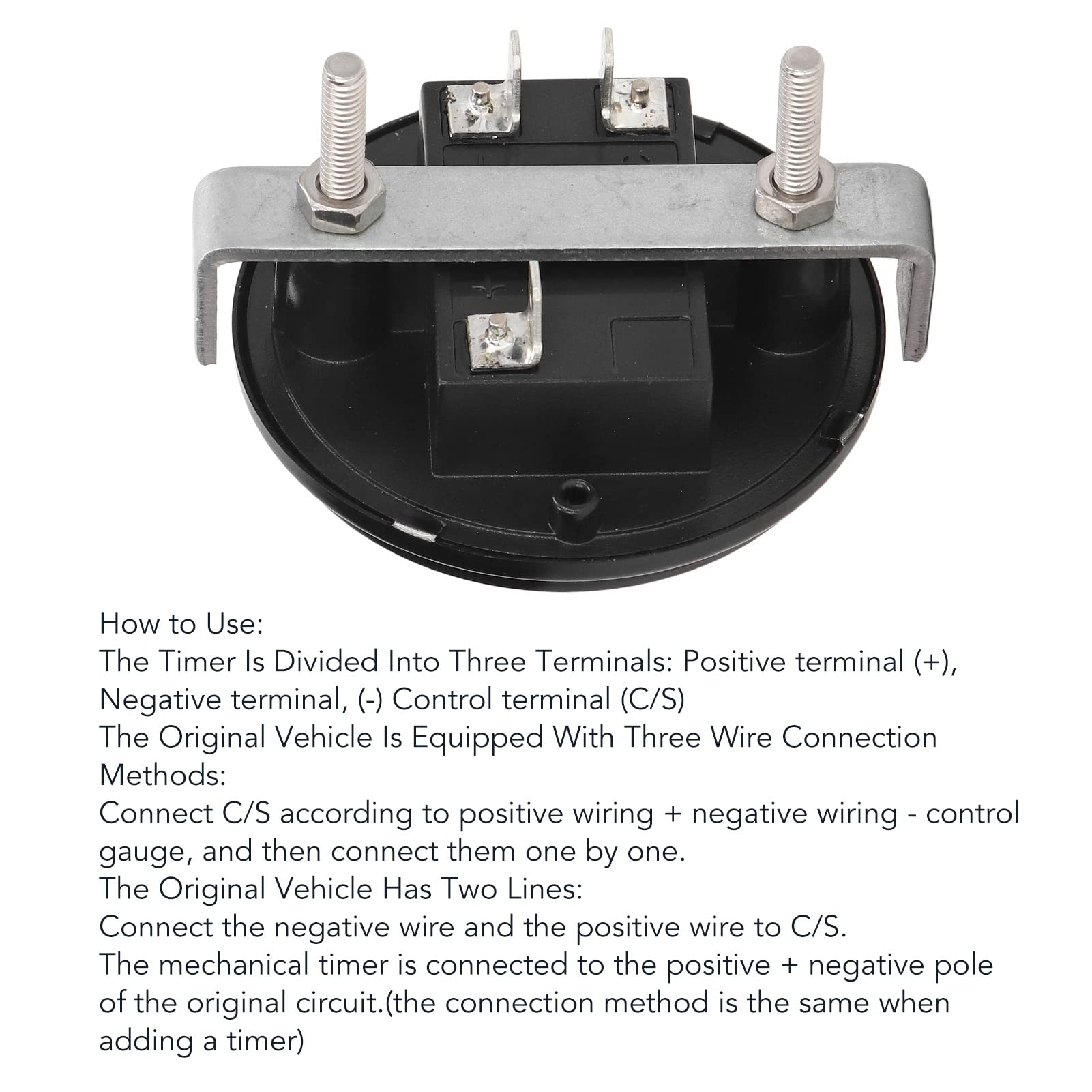 Timer Elettronico Remoto, Contaore 'escavatore Resettabile Unico 12V‑36V Potente Precisione 0,01H Archiviazione Automatica dei Dati con Chip Integrato per Attrezzature Pesanti