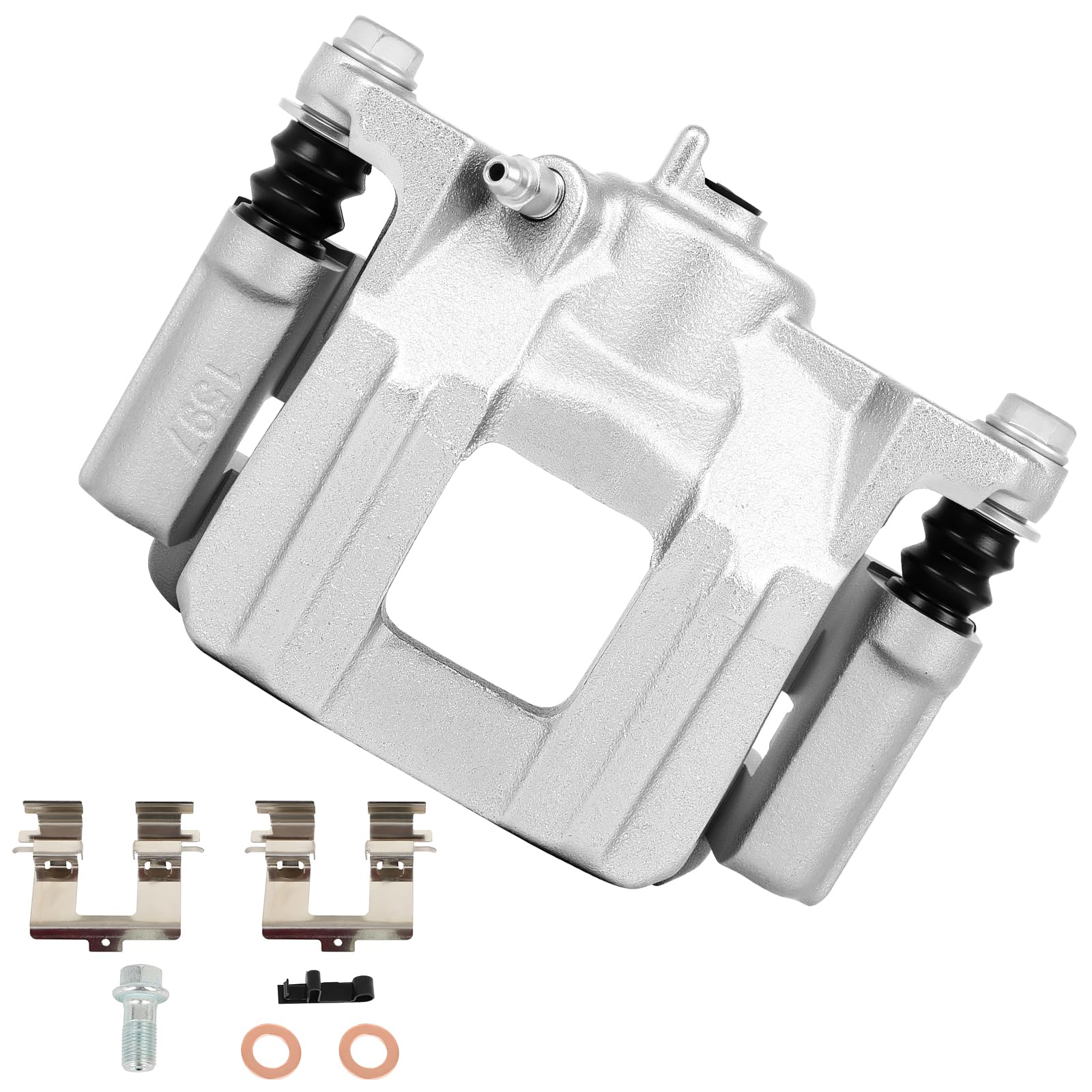 cciyu Rear Left Disc Brake Caliper Assembly with Bracket 19B3825