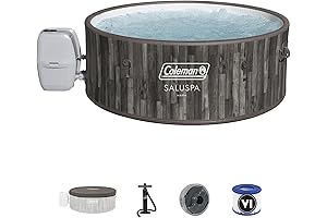 SaluSpa Napa AirJet 2 to 7 Person Inflatable Hot Tub