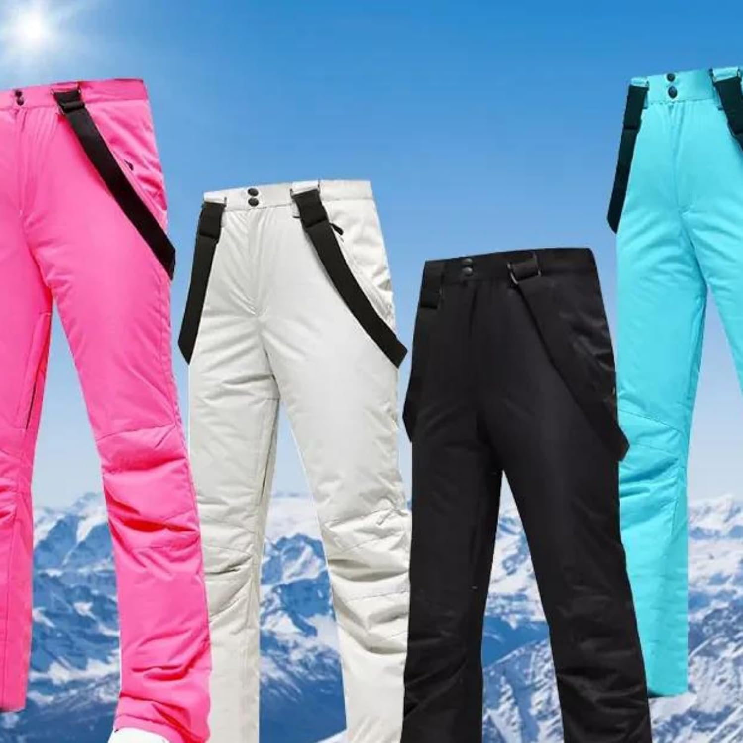 Women's Winter Ski Pants – Snowboard Outdoor Sports Warm Snow Skiing Trousers