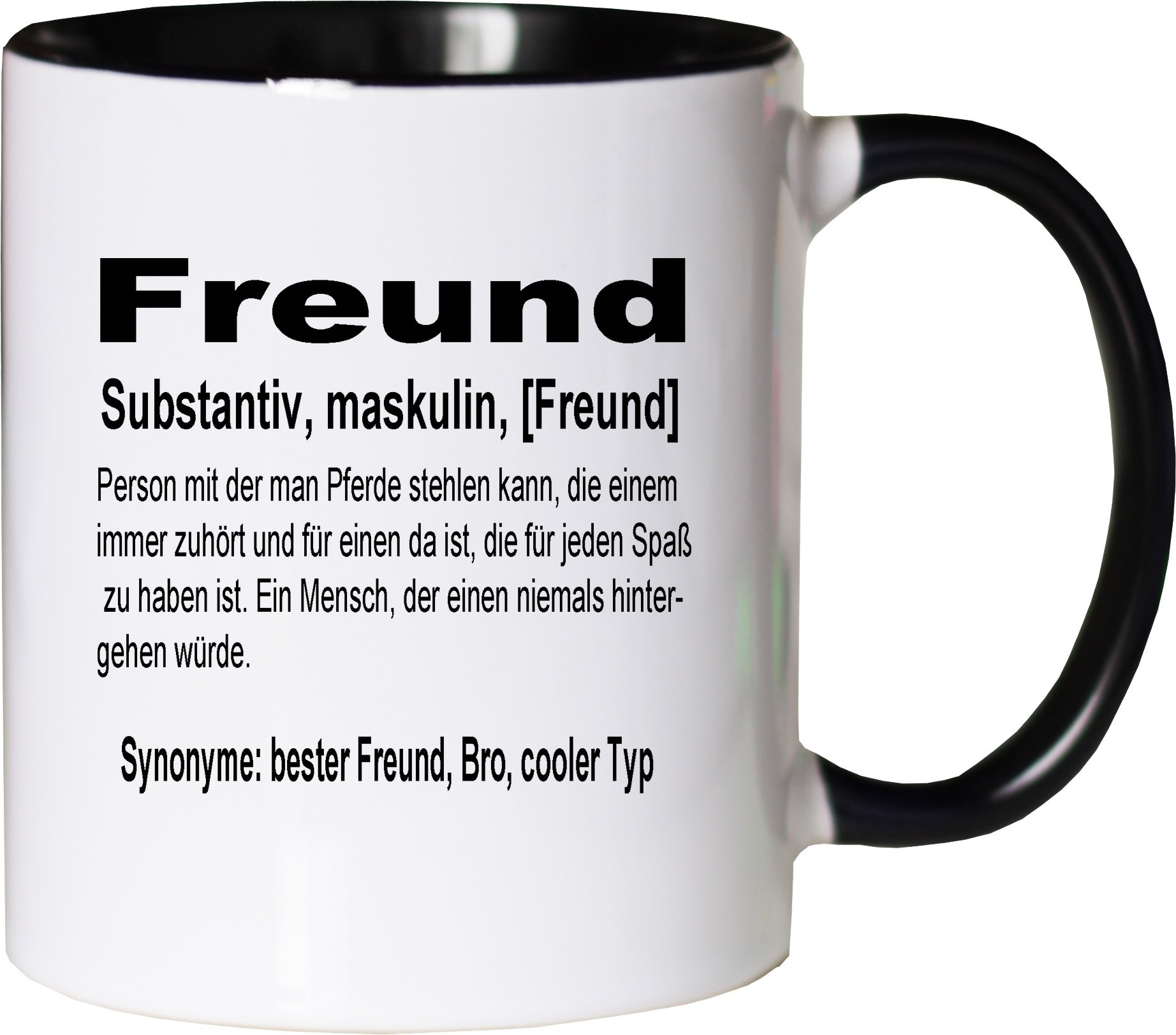 Kaffeebecher 'Trauzeuge Definition' – 330 Ml, Spülmaschinenfest, Beidseitig Bedruckt, Perfekt Als Geschenk Für Buddy Oder BFF