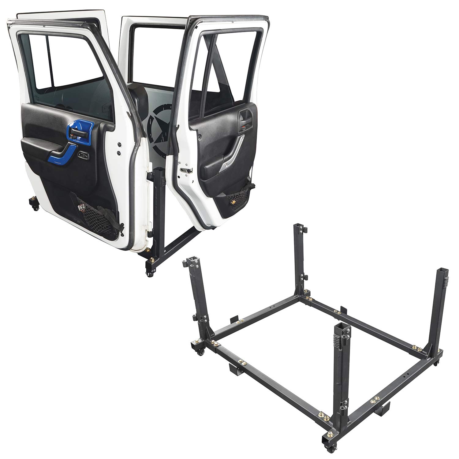 Buy uBoxfor Jeep Door Hanger Movable Sliding Rack Door Holder Storage