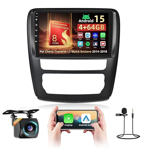 Qualcomm 8 Core Car Radio for Chevy Traverse LT/Buick Enclave