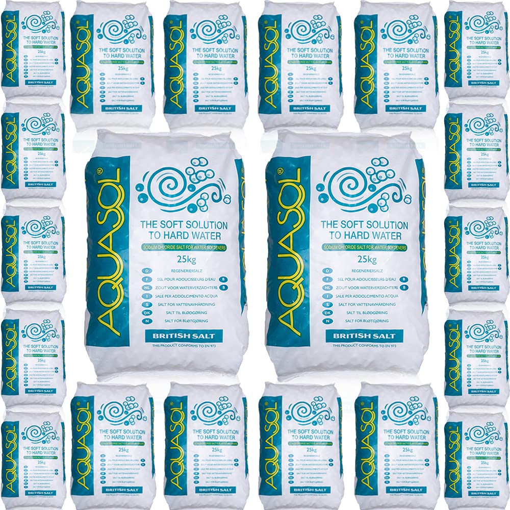 Buy HSD AQUASOL WATER SOFTENER SALT S 25KG Bag Food Grade Genuine