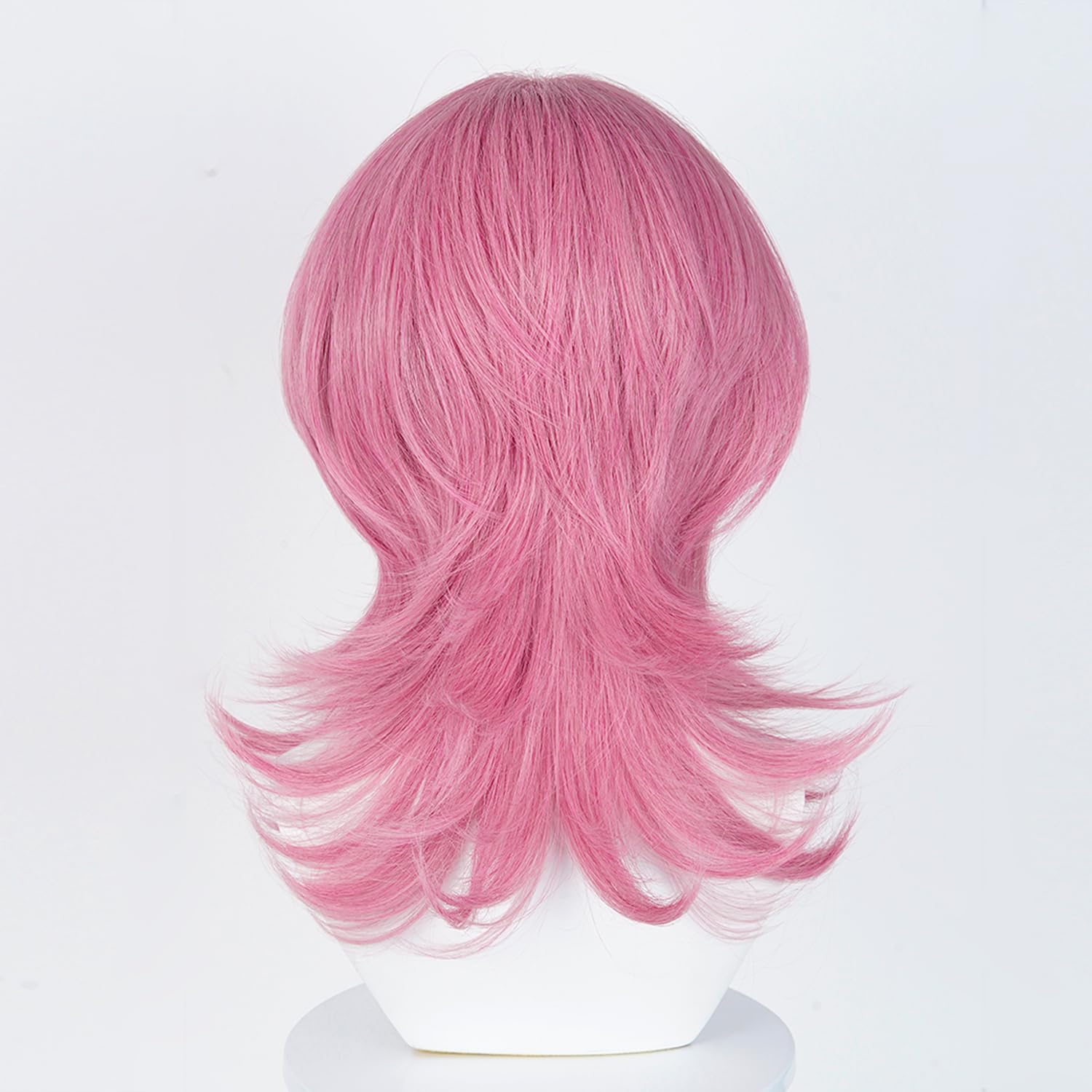 SL Wavy Blonde Ponytail Wig for Jean Cosplay,Golden Princess Hair Wigs with Pigtails Bangs + Wig Cap for Halloween Peach Costume: Pink