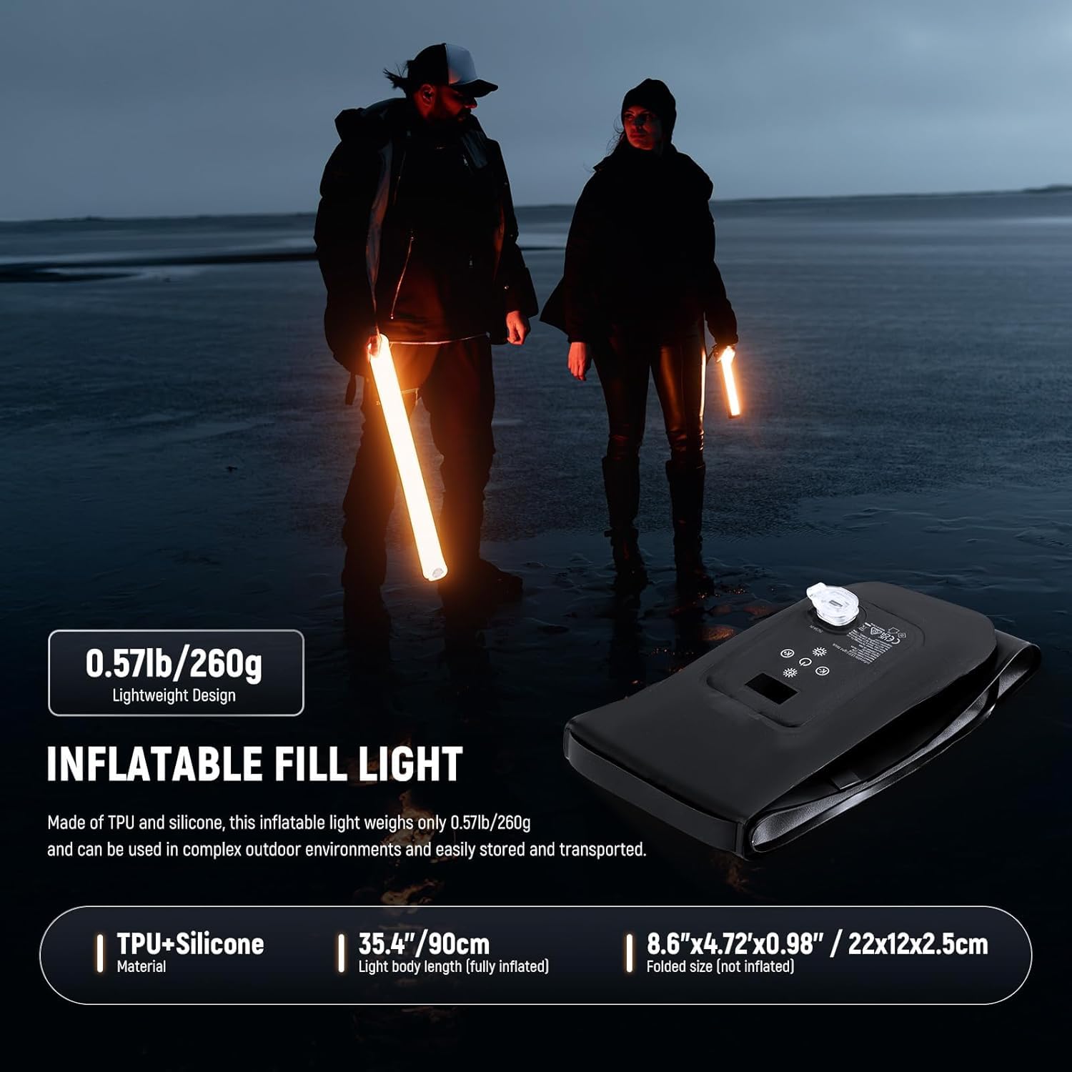 Amazon | NEEWER BASICS GC21B LEDビデオライト スティック