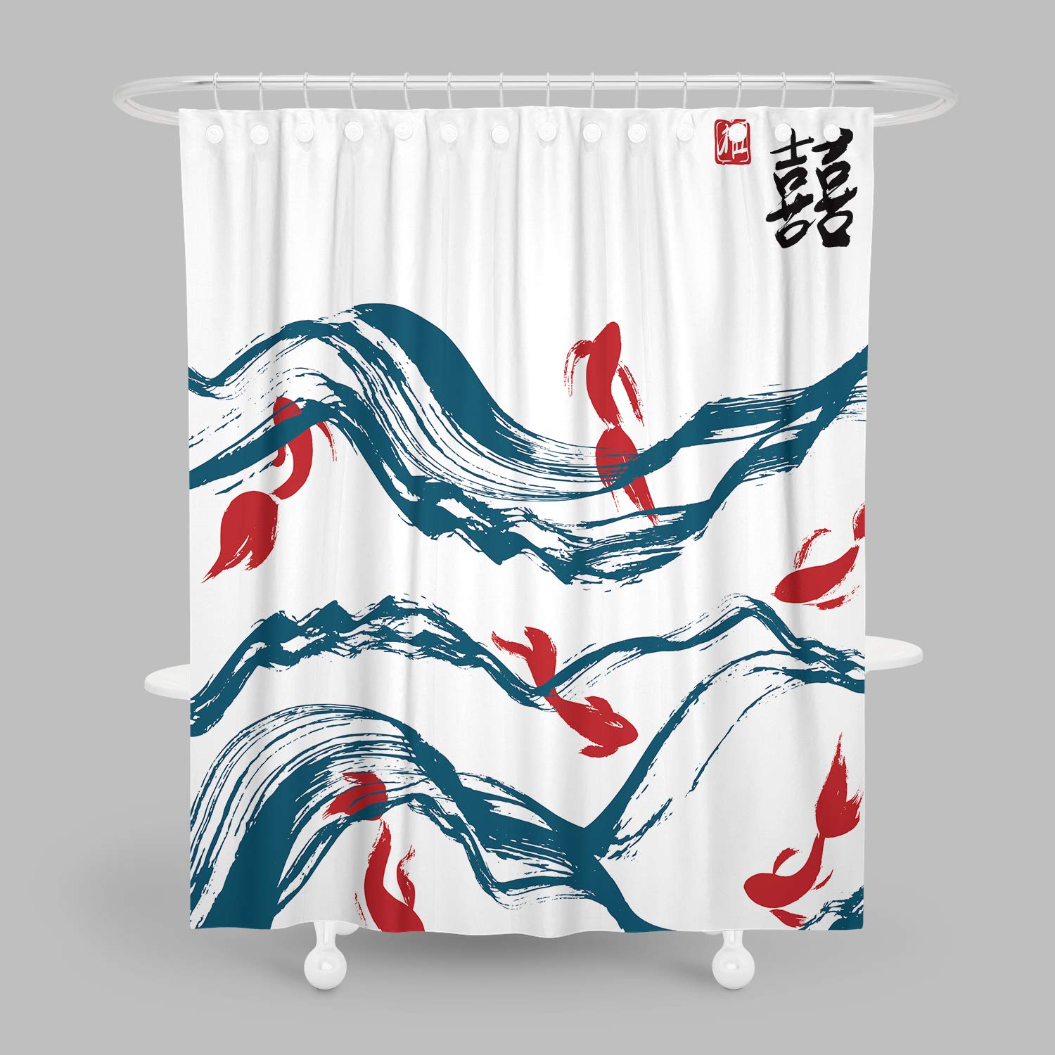 Chinese Shower Curtains Curtains & Drapes 2023