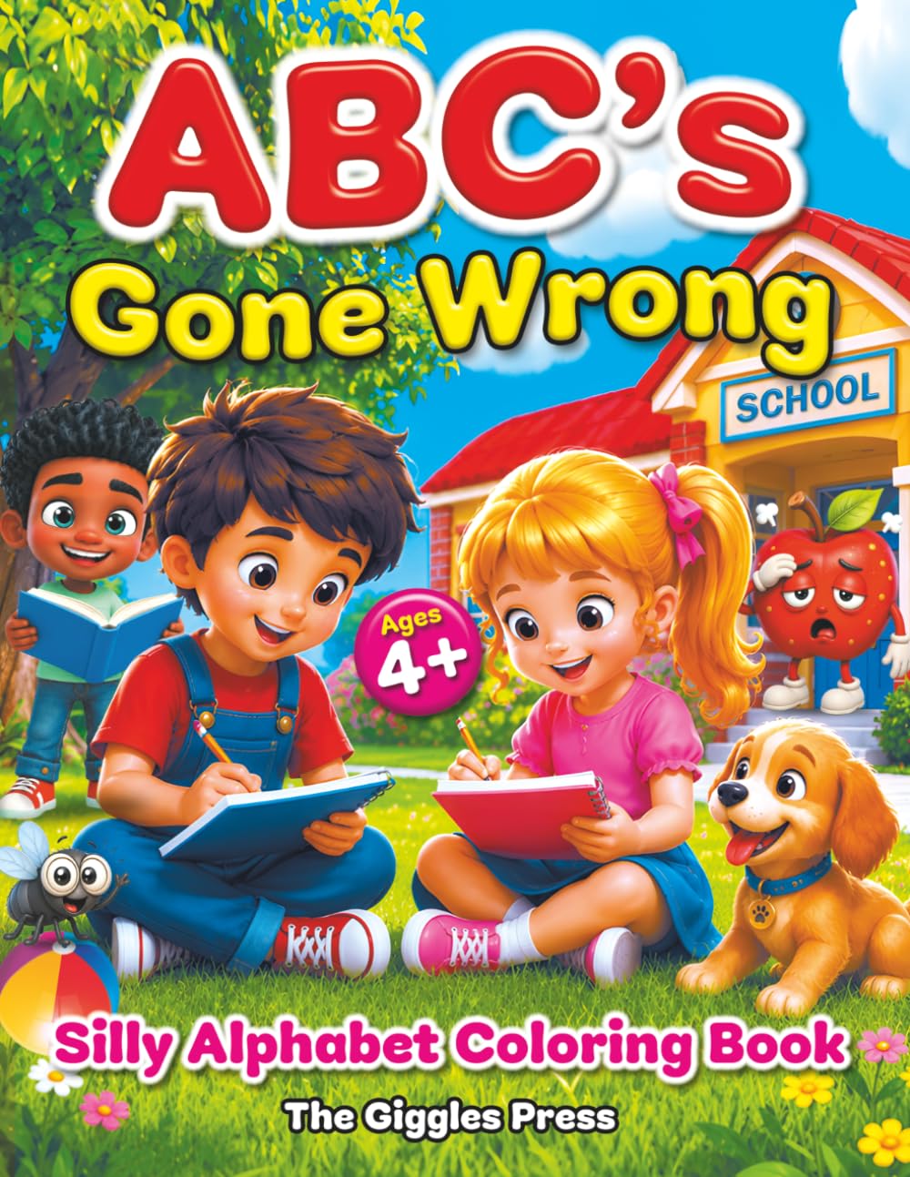 ABC's Gone Wrong: Silly Alphabet Coloring Book