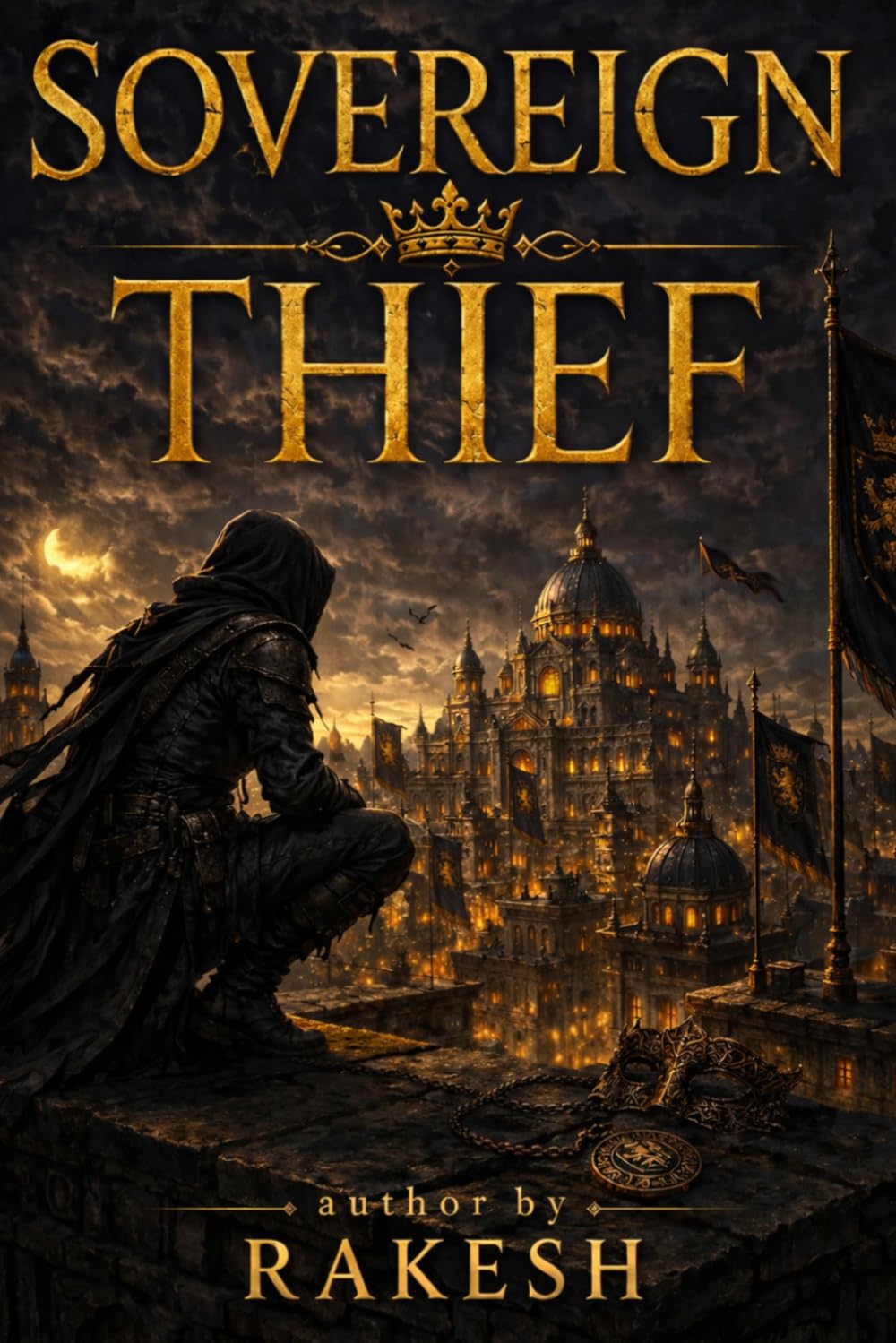 SOVEREIGN THIEF: A Fantasy Heist Adventure of Shadows, Secrets, and Rebellion