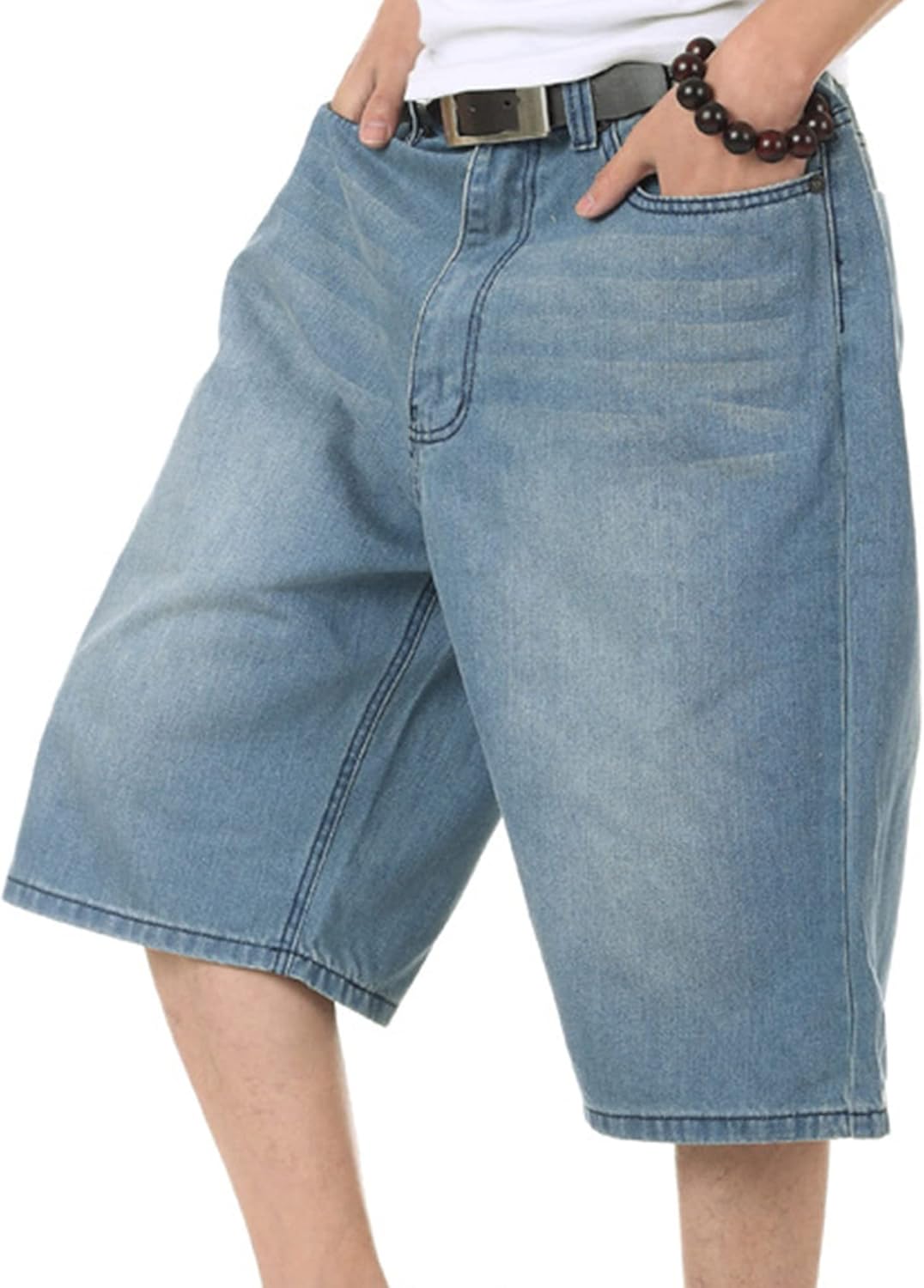 ショートパンツ LOW CLASSIC : 25SS / LOW WAIST SHORT TROUSER (3COLORS) Men's Broken Fashion Skinny Denim Shorts Light Weight Casual