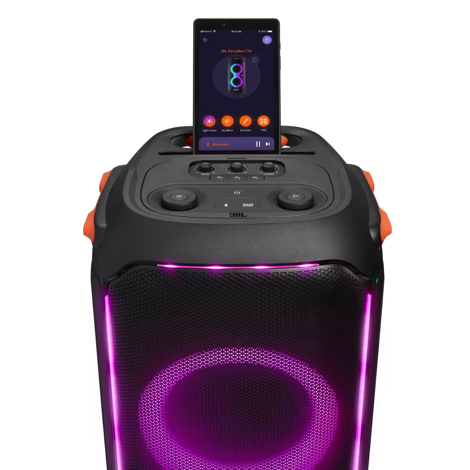 JBL party box 710 値下げ可！ JBL Partybox 710 Powerful Portable Bluetooth Speaker : Amazon.sg