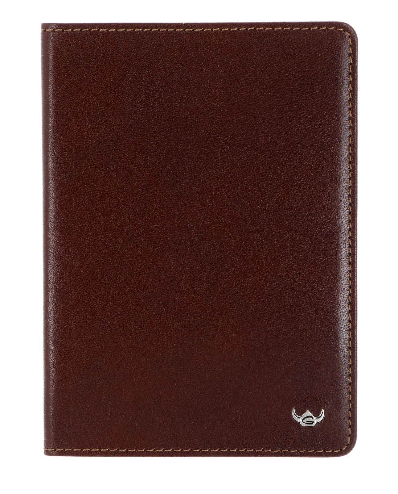 Golden Head Leder Ausweisetui Colorado RFID Protect Reisepassetui 4455 Tabacco braun