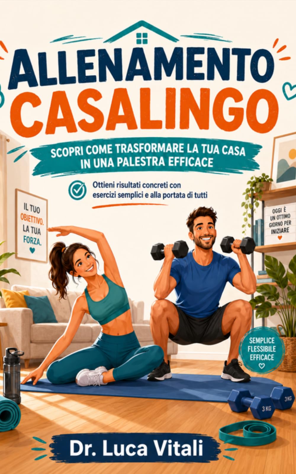 Allenamento Casalingo: Ottieni risultati concreti con esercizi semplici e alla portata di tutti