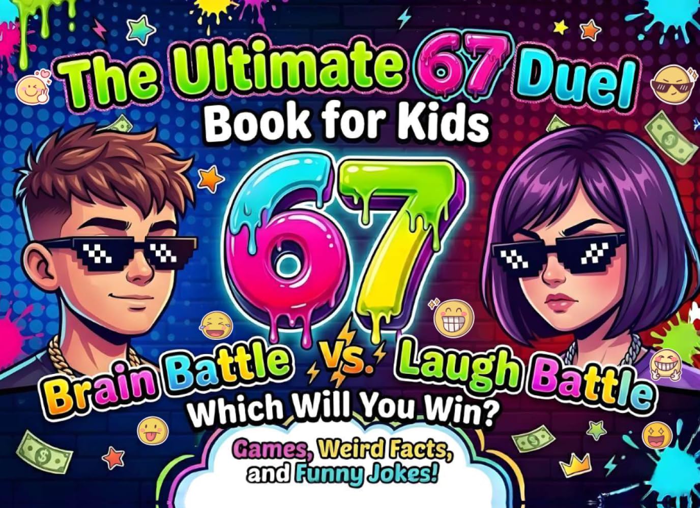The Ultimate 67 Duel Book for Kids: A Viral Six-Seven Adventure Packed With Competitive Meme Puzzles, Brain Teasers, Fun Facts, and Hilarious Jokes
