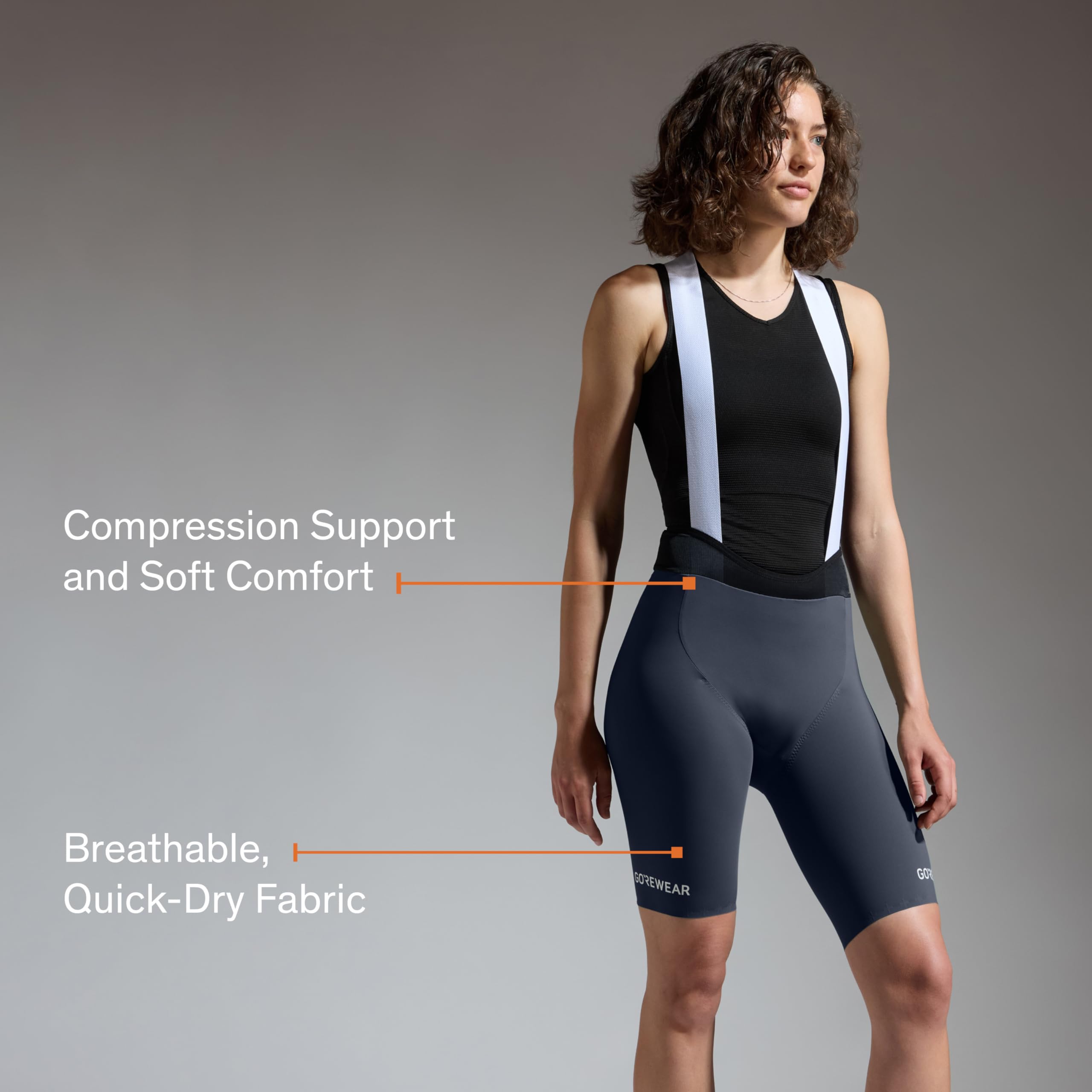 GOREWEAR Culote+ con Tirantes SPINSHIFT Mujer