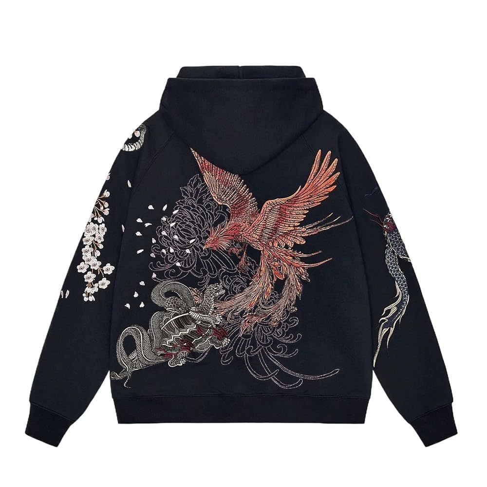 BECOMETREE×TAKUYA∞ PHOENIX Hoodie ブラック 商品詳細ページ