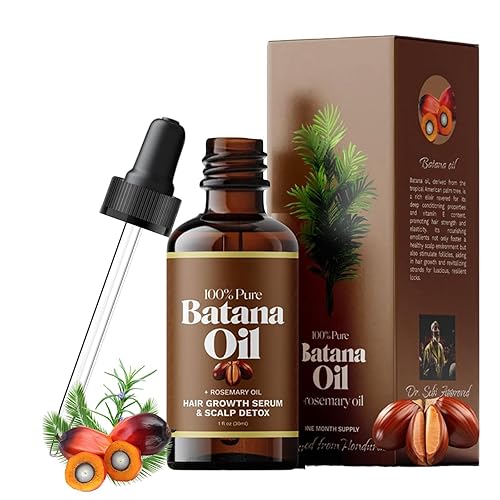Miniatura 1 de Aceite de batana para el crecimiento del cabello, aceite de batana crudo 100% natural, sin refinar, revitalizado, fuerza del cabello, promueve el