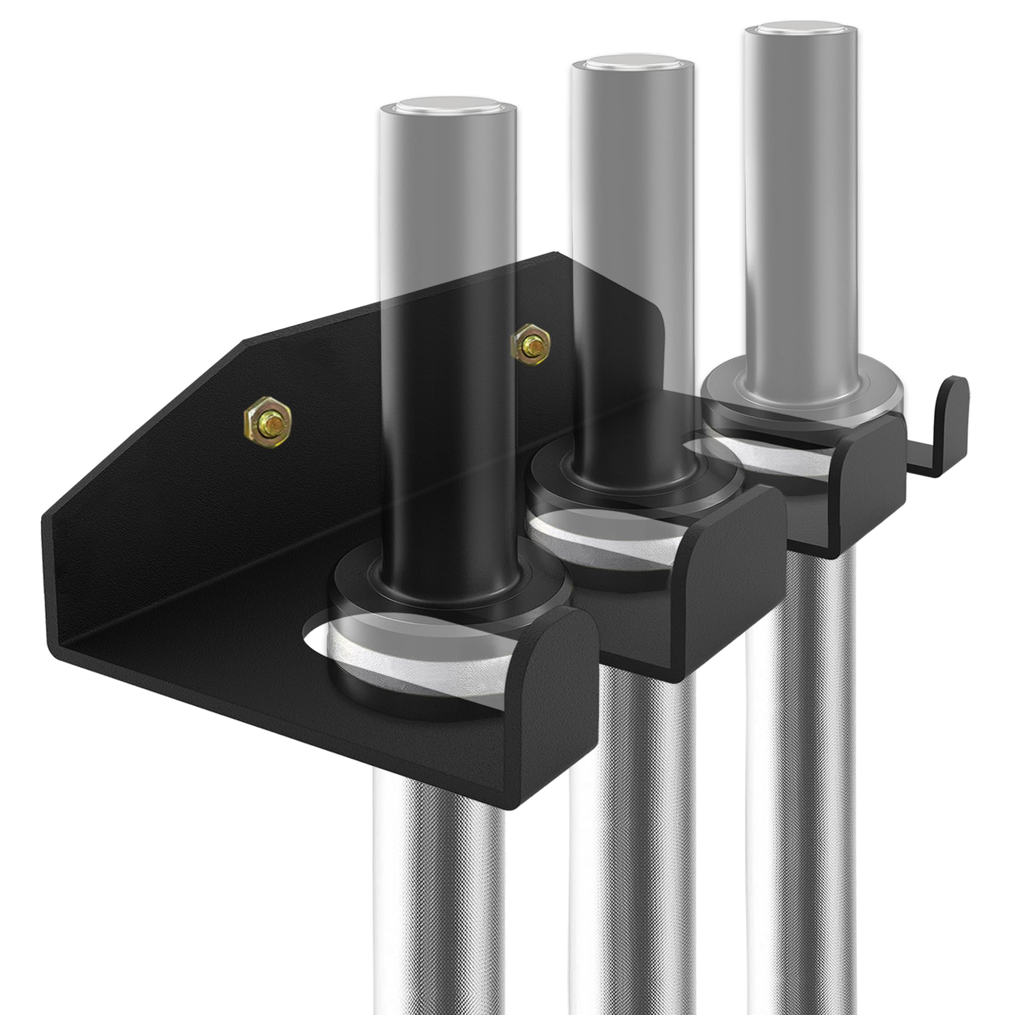 XZHXFX Barbell Wall Holder,Barbell Wall Mount Hanger With 2