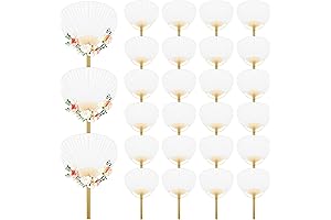 Premium Geelin 100-Pack Paddle Fans for Enchanting Halloween Celebrations