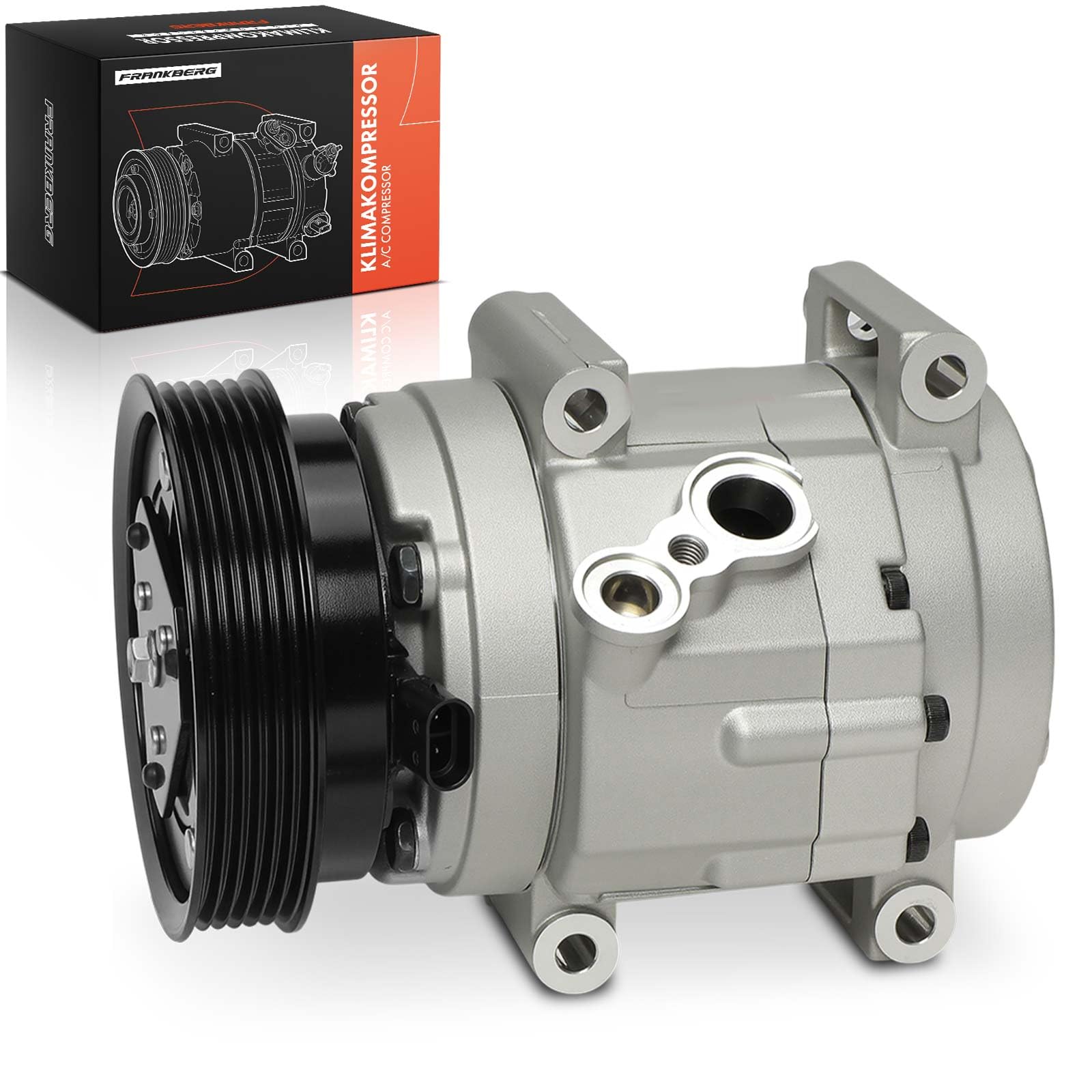 Compressore A/C Con Frizione Per Astra J, Meriva B - Diesel, Ricambio 13395693 Con Olio PAG46 Incluso - Foto 11