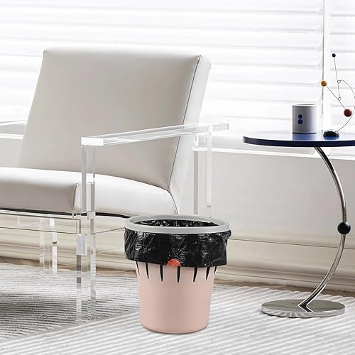 Miniatura 6 de Asking Bolsas de basura con cordón de 5 galones, bolsas de basura pequeñas, 102 unidades