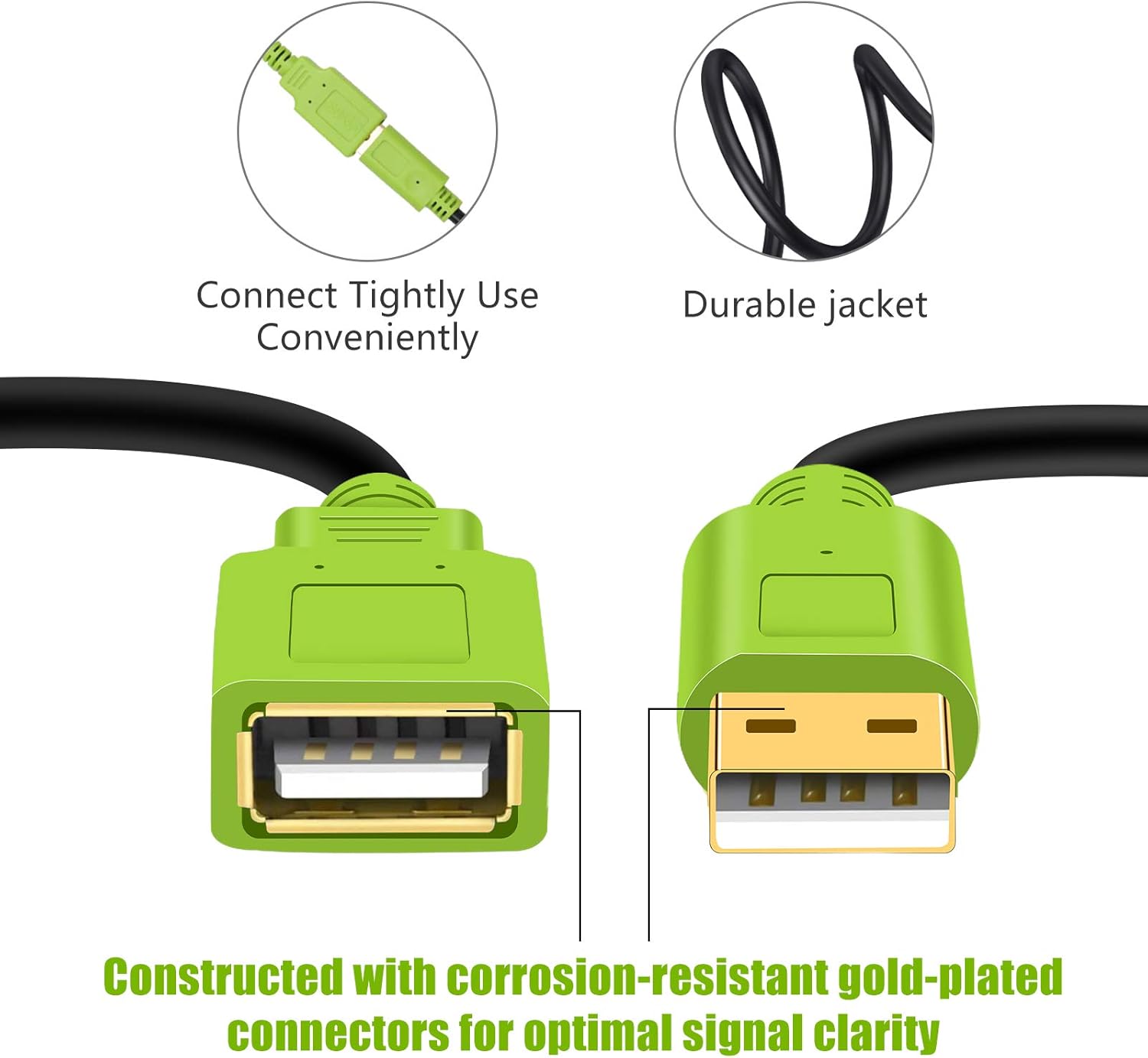 Hоttеѕt Sаlеѕ USB 2.0 Extension Cable 20Ft,OVAGMG USB Extension Cables - Extra Long USB 2.0 A Male to A Female Cable,for Printer, Keyboard, Game Console, Loudspeaker, Oculus Rift, scanners ect, Rеvіеw Prоduсt USB 2.0 Extension Cable 20Ft,OVAGMG USB Extension Cables - Extra Long USB 2.0 A Male to A Female Cable,for Printer, Keyboard, Game Console, Loudspeaker, Oculus Rift, scanners ect,