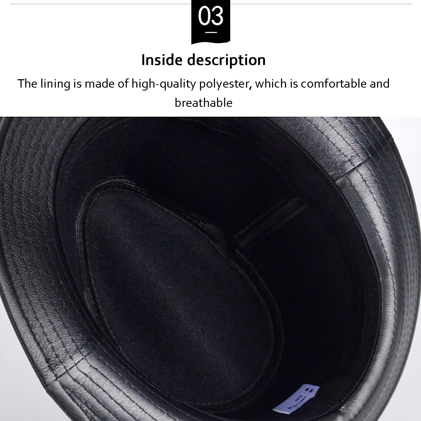 Sombreros de invierno, cuero jazz gorra para hombre piel de oveja fedora otoño vintage caballero sombrero 56-60 cm