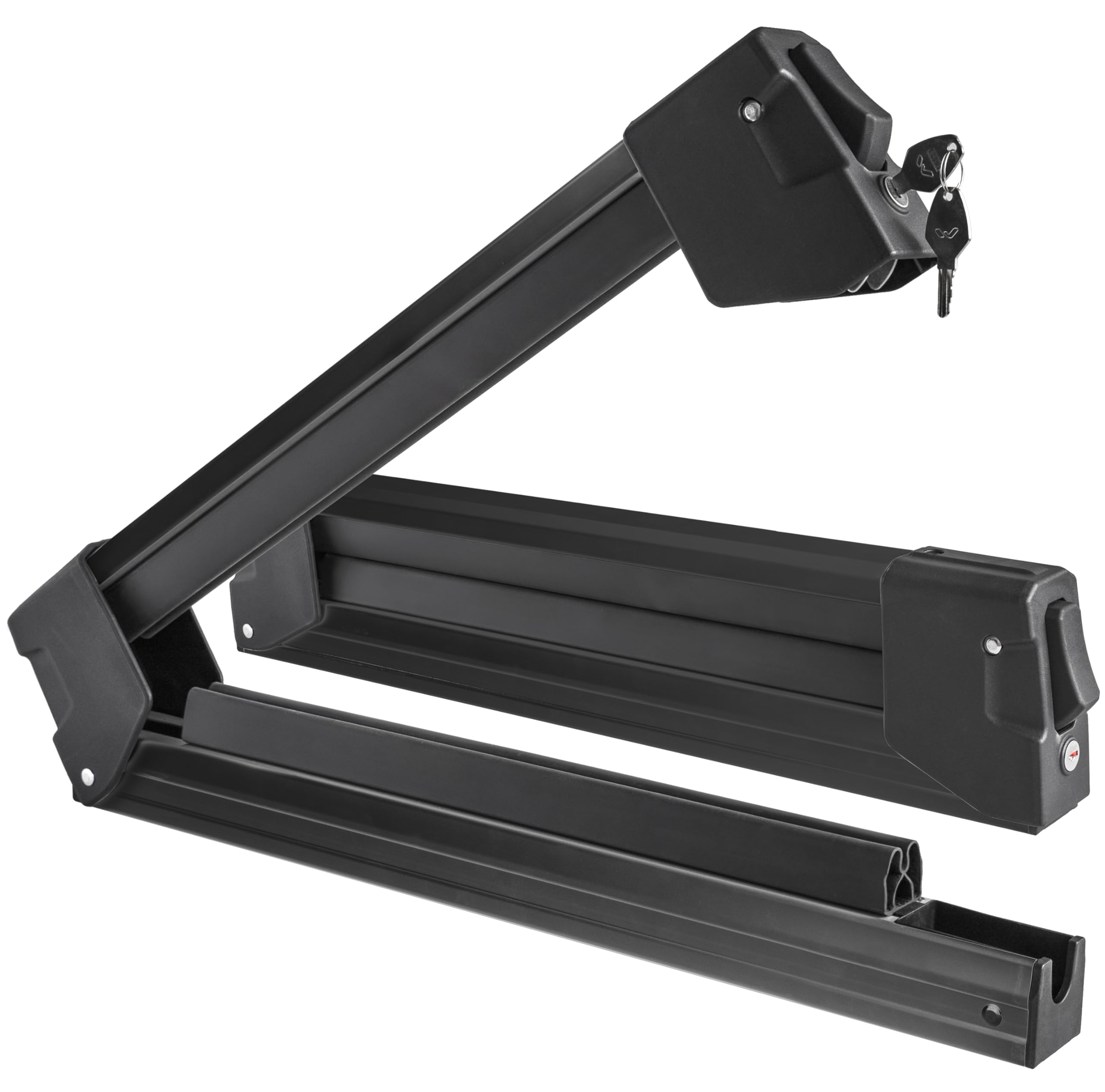 VDP Tiger XL - Barras portaequipajes para esquís, soporte para esquís, soporte para esquís, compatible con Audi A4 B9 Avant a partir de 2015