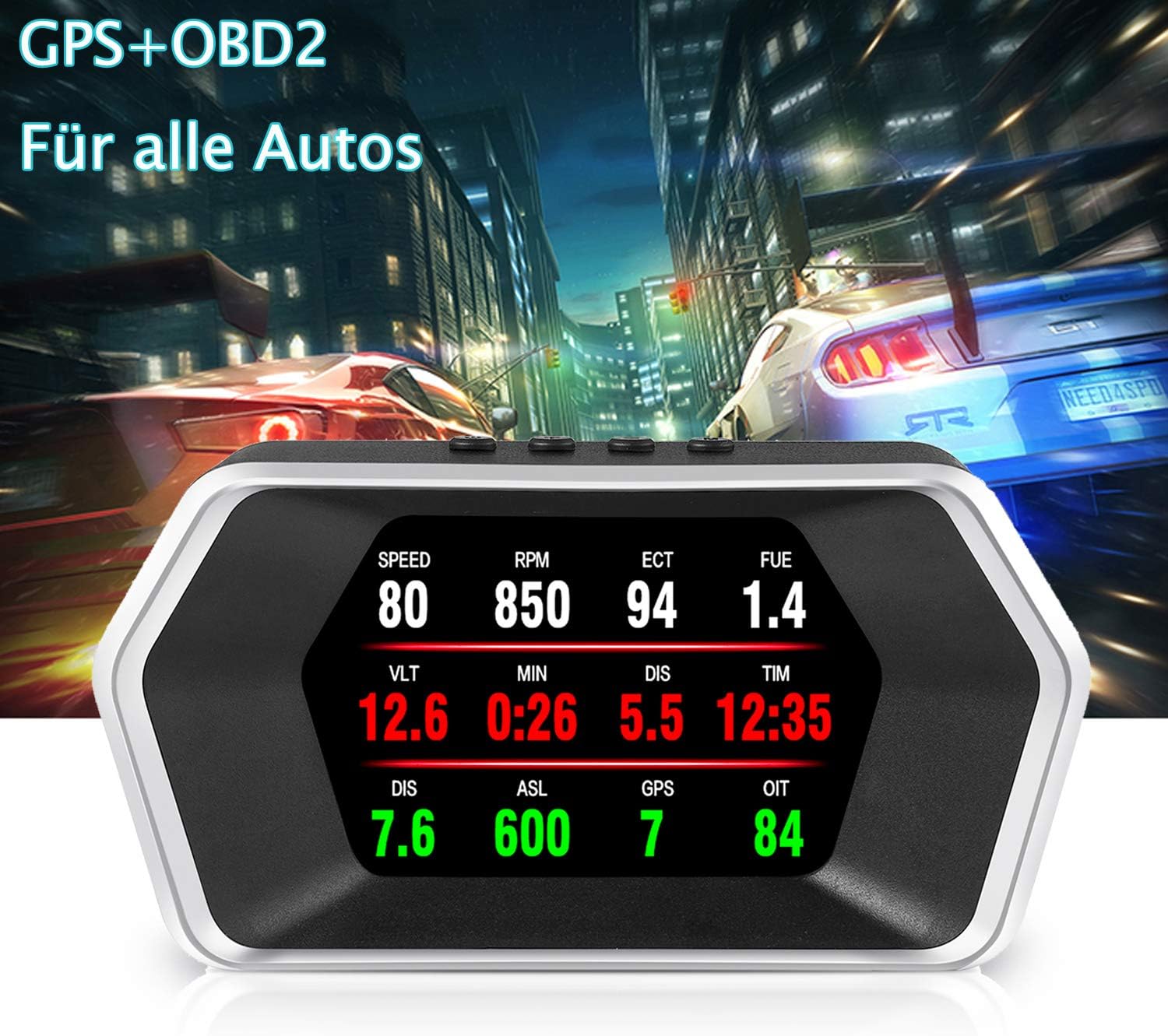 display head up per casco