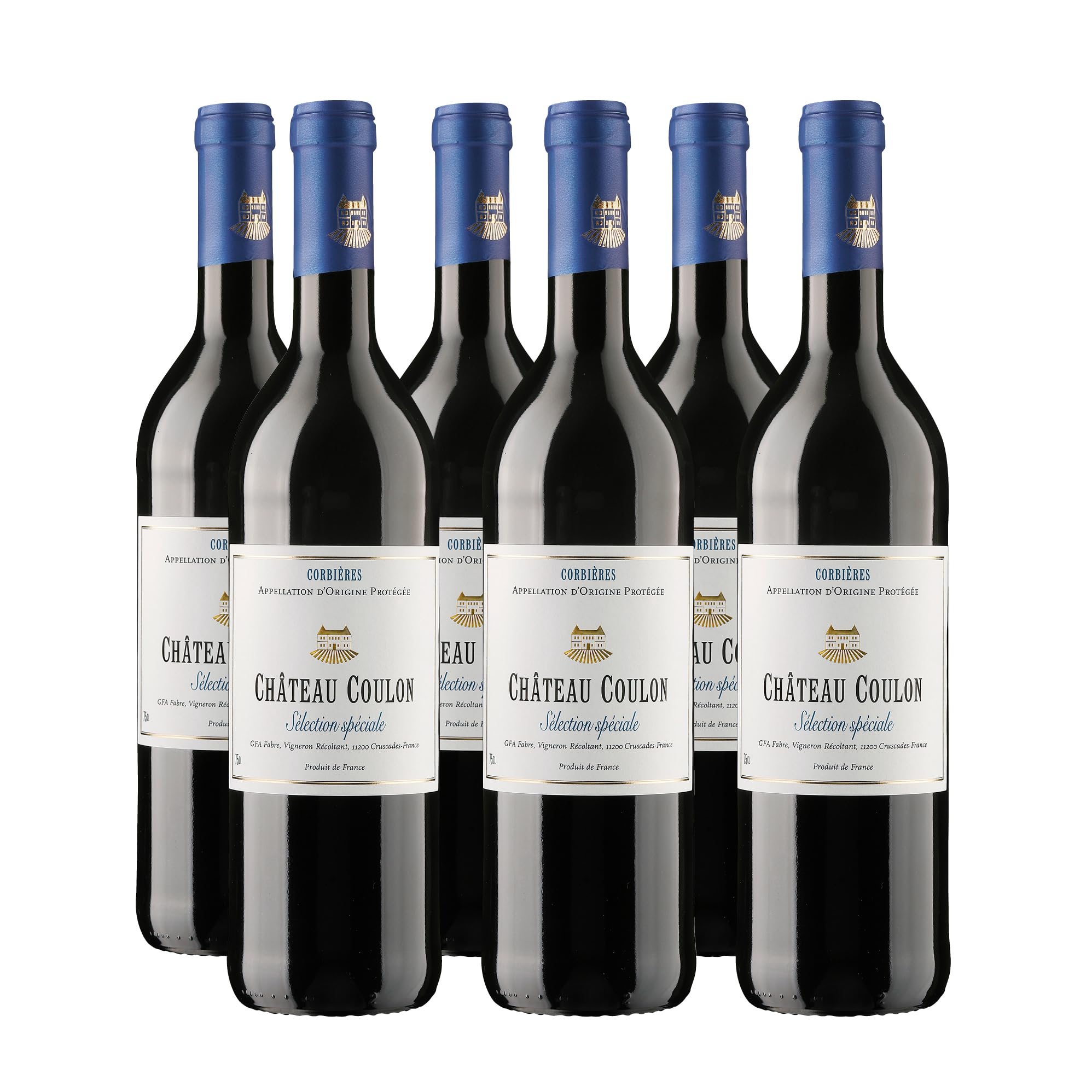 DELINAT – Château Coulon Sélection spéciale 2022 – Französischer Rotwein trocken – Bio-Wein aus Languedoc, vegan