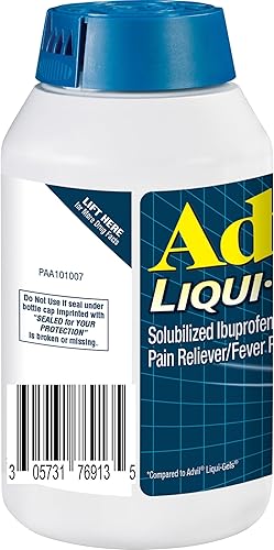 Miniatura 17 de Advil Liqui-Gels Minis - Disipador de dolor, reductor de fiebre, cápsula rellena de líquido, 1
