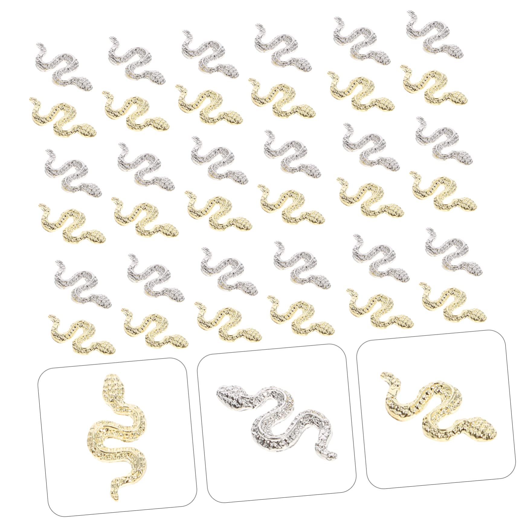 VALICLUD 5 Set Ciondoli Per Unghie Per Decorazioni Nail Art Ciondoli Unici Per Creazioni Unghie Diy E Condivisione Famiglia 40 Pezzi*5