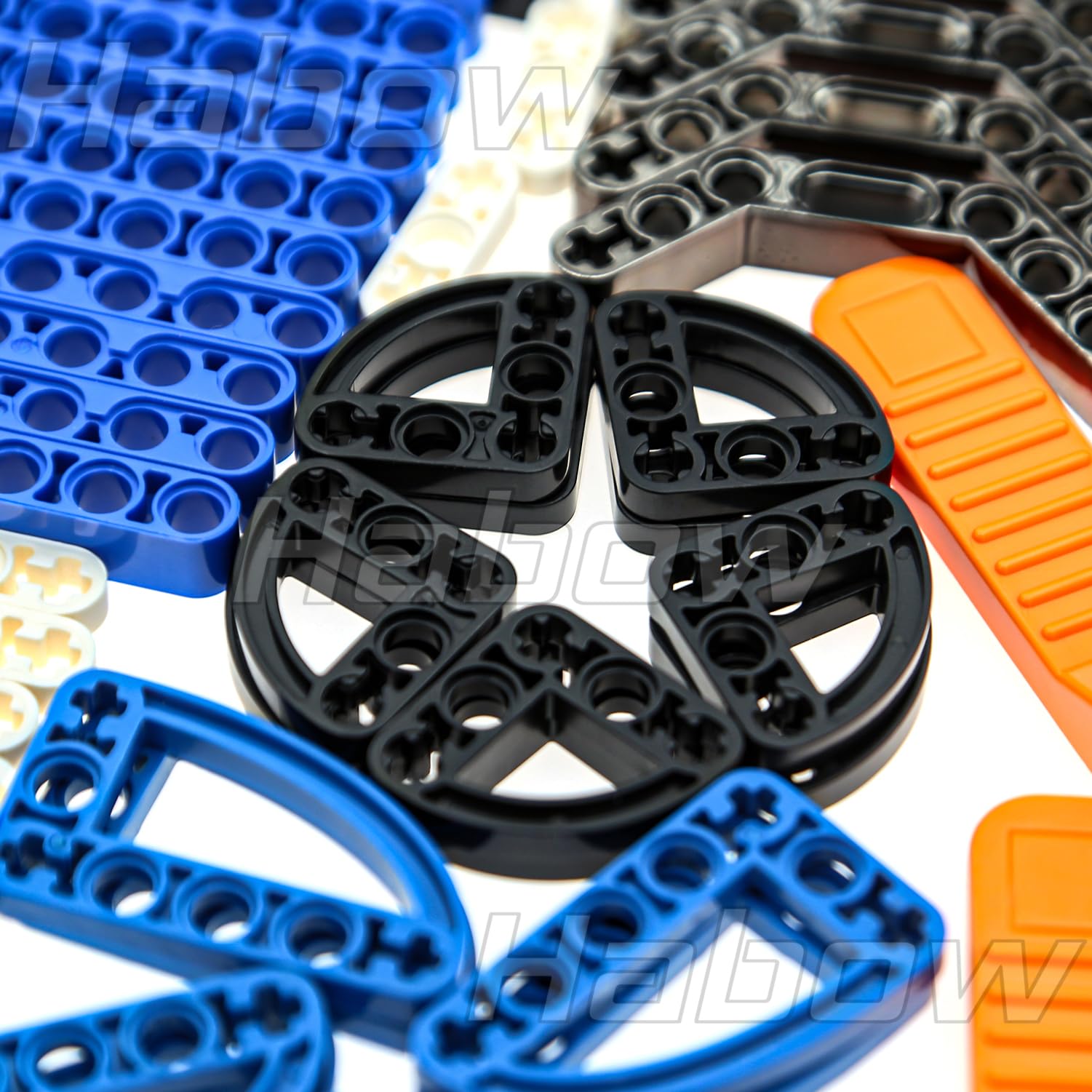 Habow 282pcs Technic-Parts Beam Compatible with Mainstream building block brand - Image 4