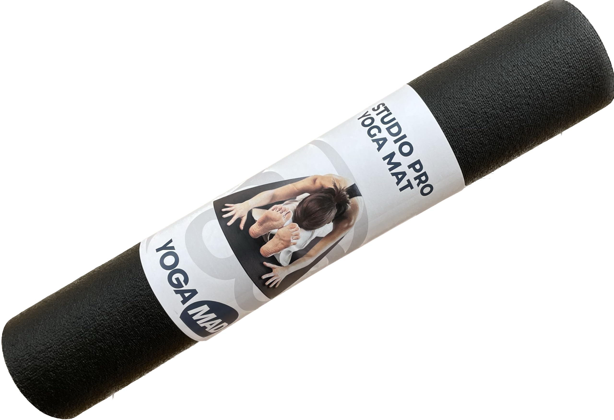 Yoga-MadStudio Yoga Mat | Extra Long 220cm Length | Non Slip High Density Exercise Mat | Used for Pilates, Yoga, Stretching, Home Workouts and General FitnessOEKO-TEX STANDARD 100