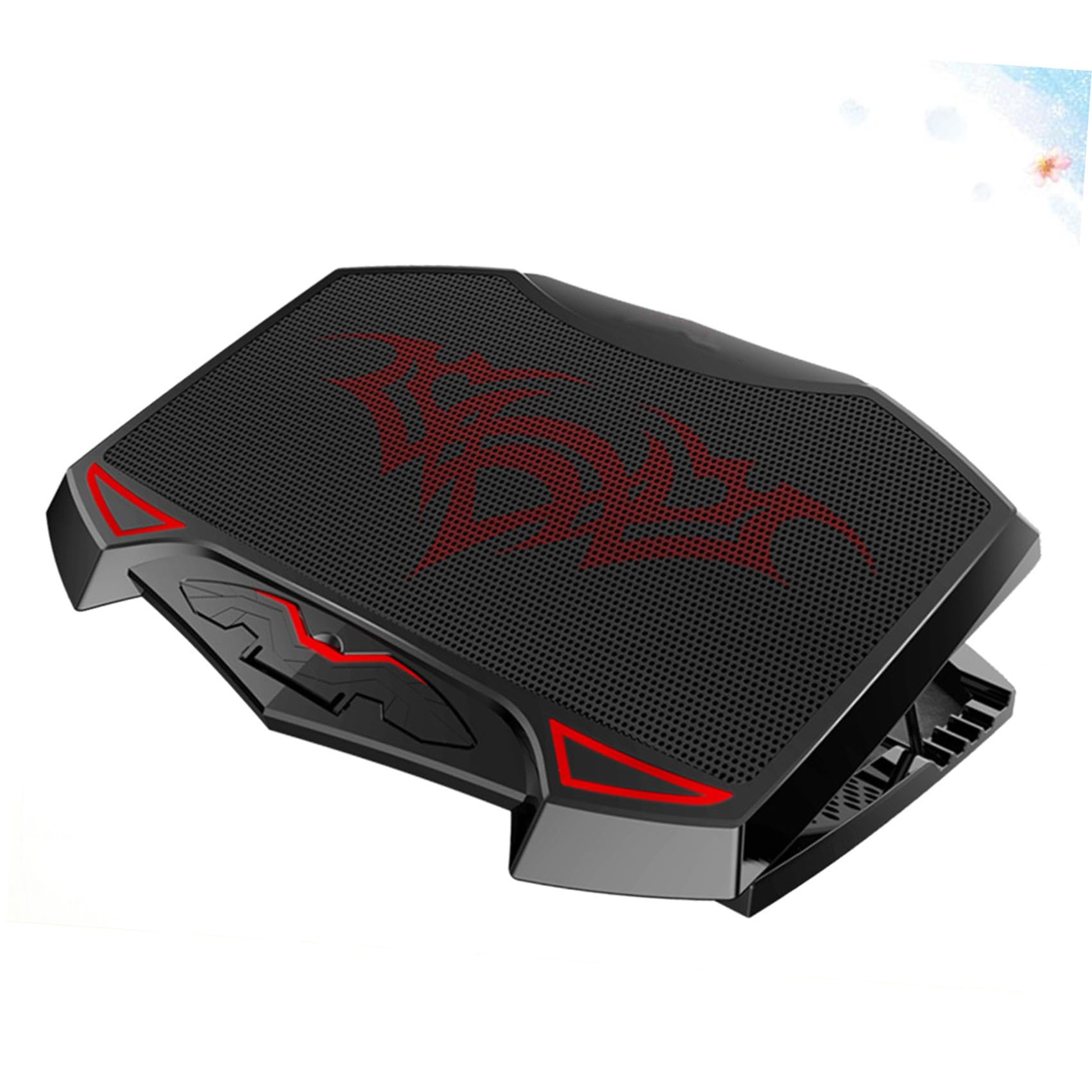 Enfriador de 3 Portátil de Rojo Ventiladores Metal