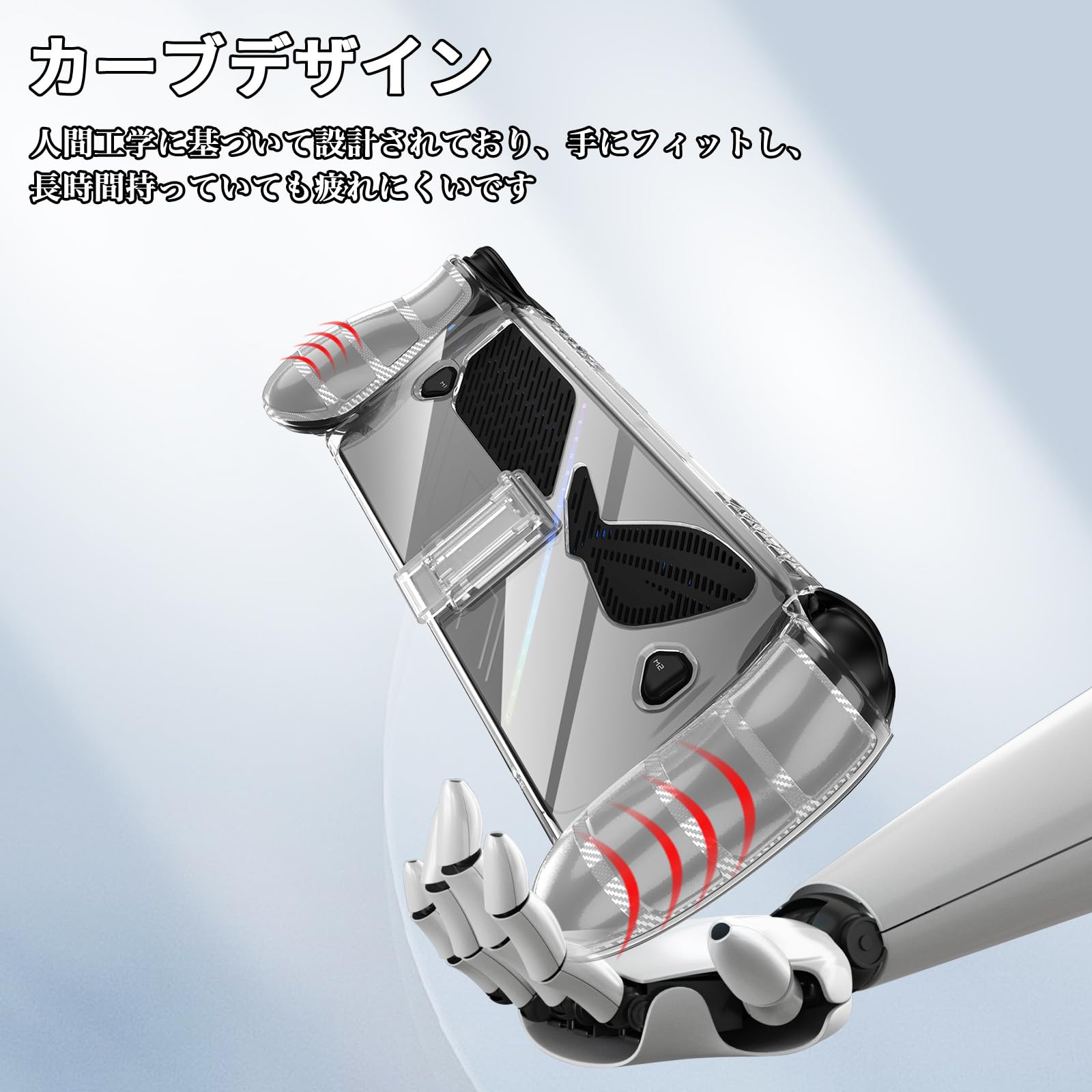 FERNANDESDIGI-ZO左利きアダプター、スタンド、ケース付き Amazon.co.jp: For ROG Xbox Ally/Ally X 保護ケース スタンド付き TPU
