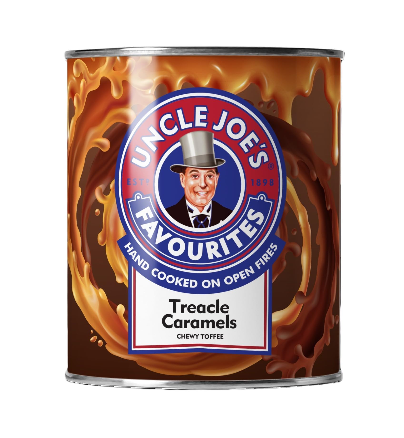 Uncle Joe's | Treacle Caramels | 120g Tin