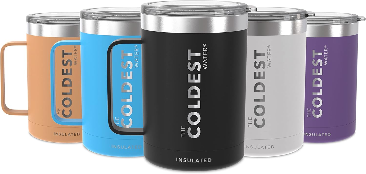 The Coldest Coffee Mug Stainless Steel Super Insulated