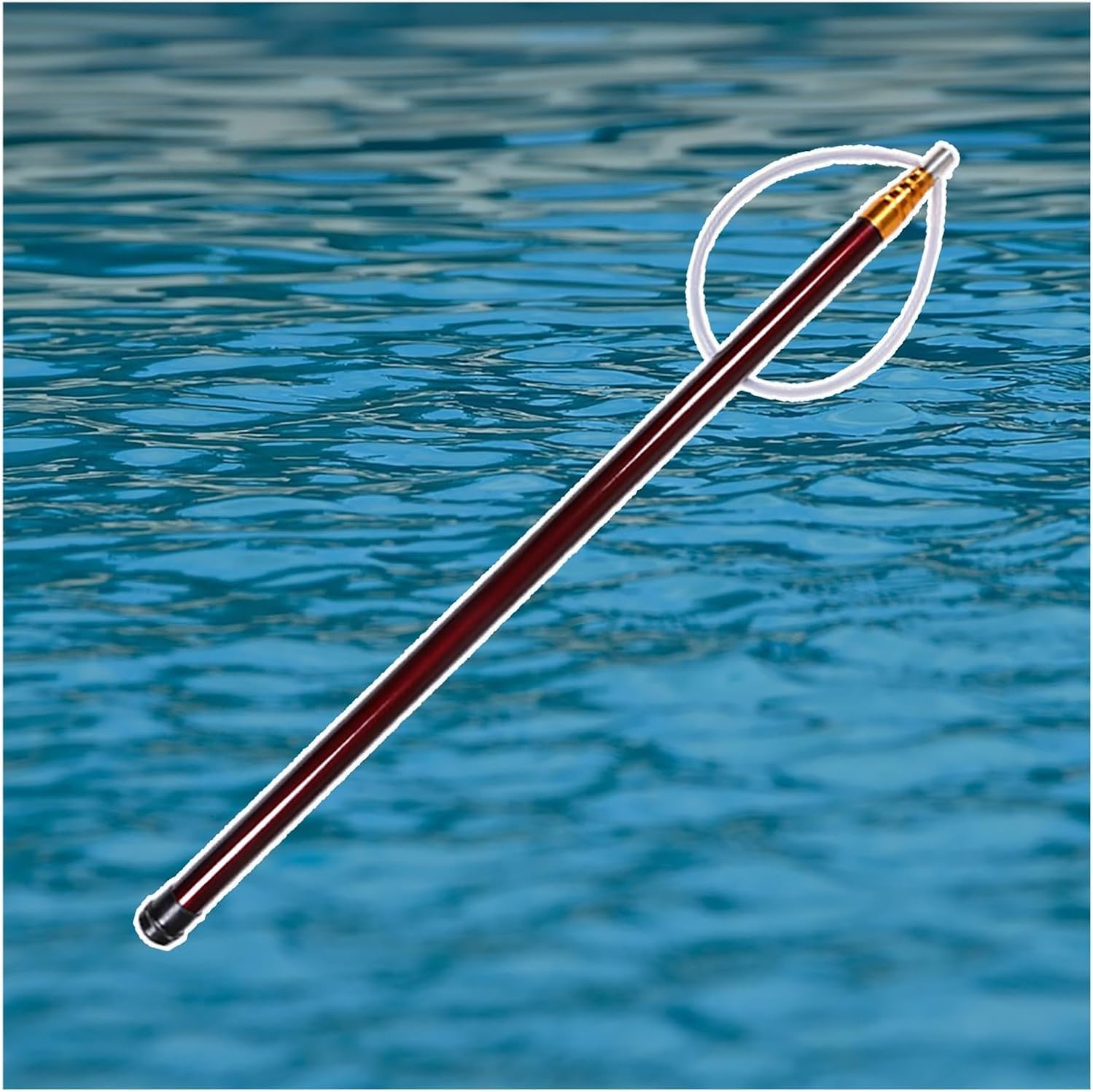 JKJZSALJ Pool Safety Hook Lifesaving Hooks Emergency Rescue Pool Equipment, Beach Safety Rescue Pool Pole, Fiberglass Swimming Pool Pole, Lakes Rescue Salvage Rod,4.5m/14.8ft