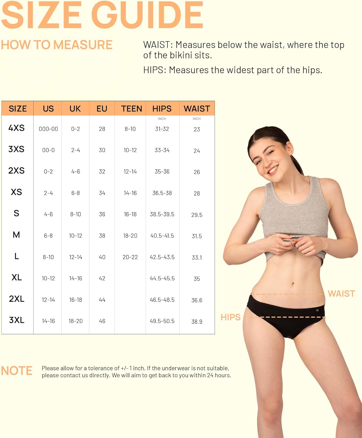 Savvi Wear Period Underwear for Teens – Leakproof Menstrual Bikini Panties for Girls & Tweens, Light, Absorbent & Breathable - Image 4