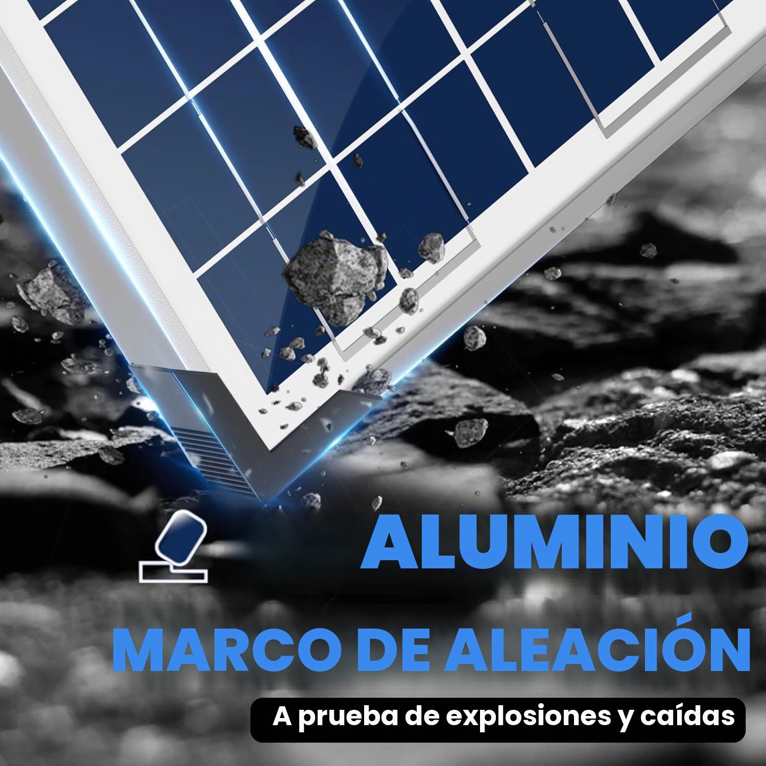 POWOXI 10W Solar Panel，12V Solar Panel Charger Kit + 8A Controller， Adecuado para Automóvil, Motocicleta, Barco, ATV, Marina, RV, Remolque, Powersports, Motos de Nieve, etc.. Varias baterías de 12V.