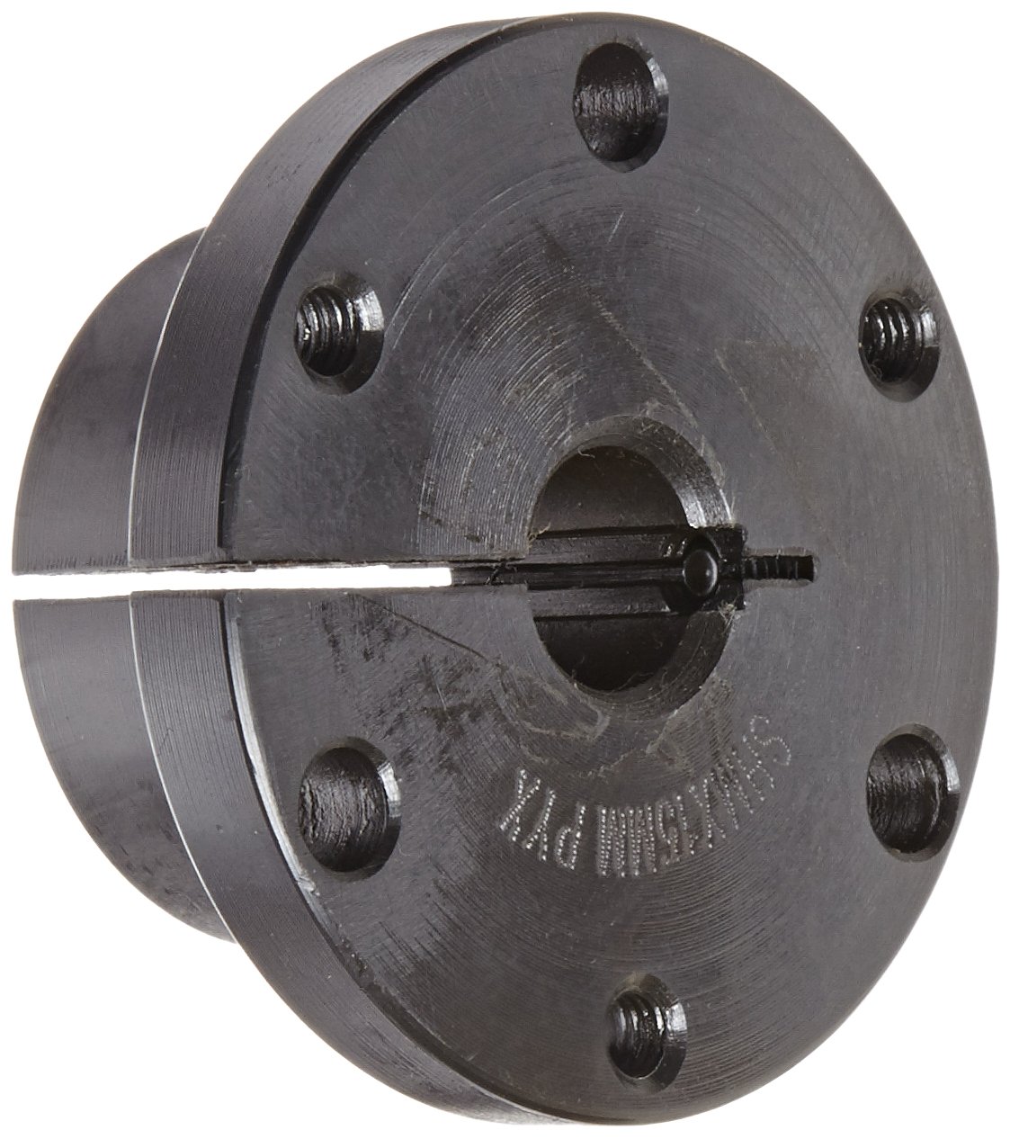 TB Woods Type SH SHM15MM Sure-Grip Bushing, Metric, 15 mm Bore, 47.5 mm OD, 31.8 mm Length, 395 lbs/in Torque, Standard Design, Standard Keyway