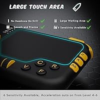 Vista 4 de DarkWalker ShotPad Wireless Gyro TouchPad Game Controller for PCSteamDeckPS4PS5Xbox OneXbox Series S X