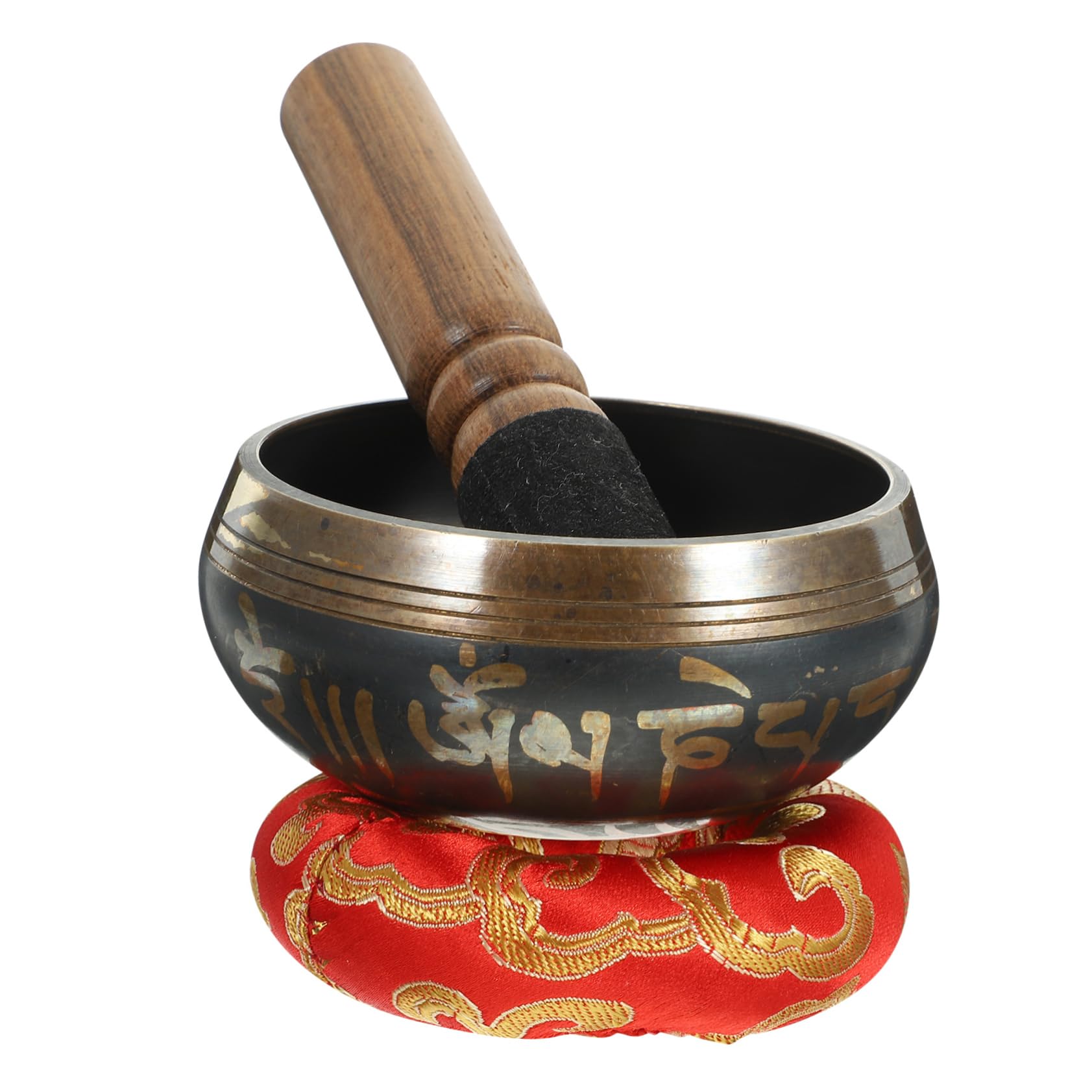 ERINGOGO 1Set Sound Bowl Singing Bowl for Meditation and Yoga Includes Mallet for Mindfulness and Sound Healing Compact for Home Decor