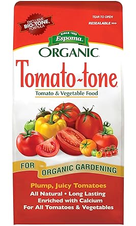 Tomato-tone Organic Fertilizer - FOR ALL YOUR TOMATOES, 4 lb. bag