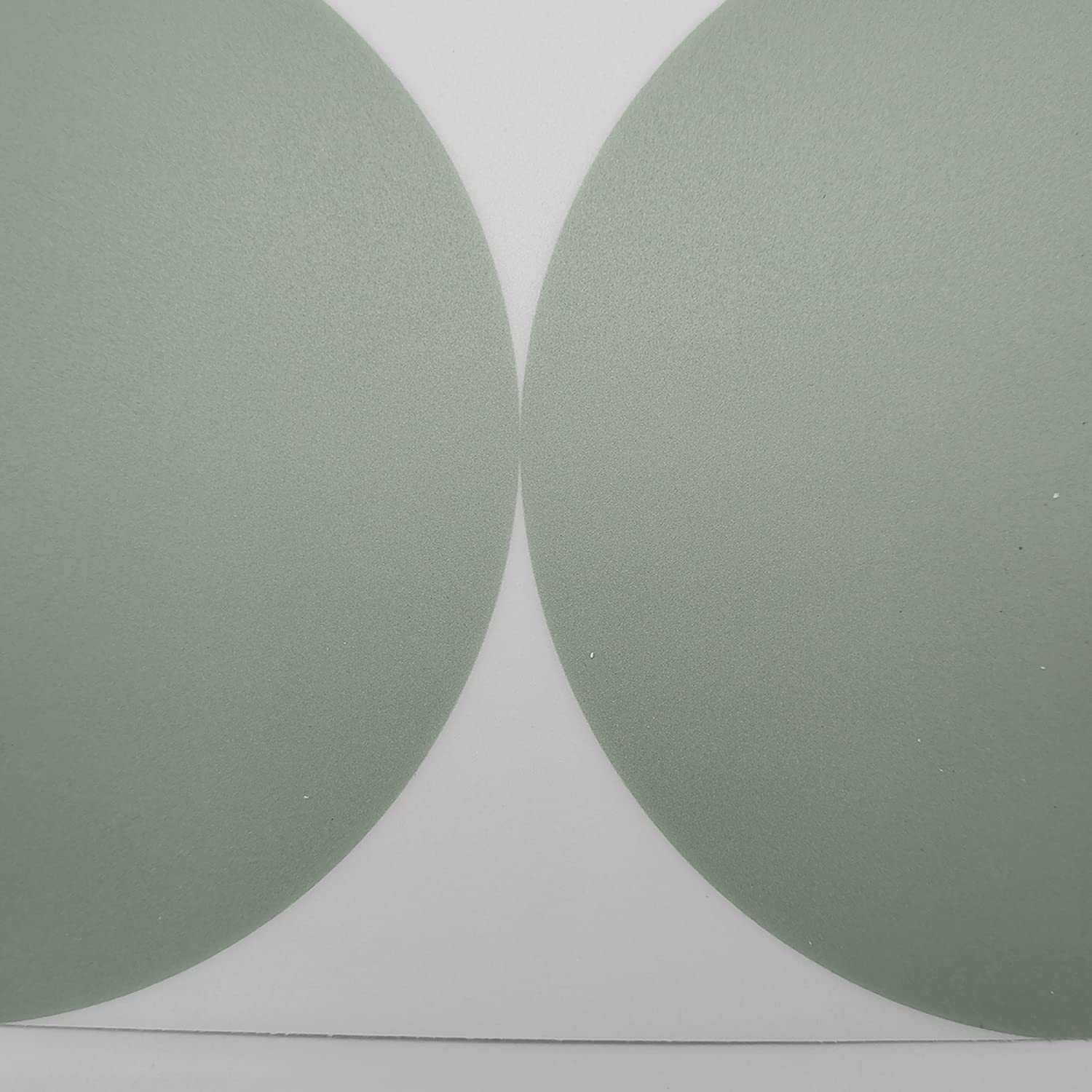 Piastrelle Adesive Cucina Mezzo Cerchio Verde Pannelli Decorativi Per Pareti,Piastrelle Adesive Cucina E Bagno,Impermeabile A Prova Di Olio PVC Paraschizzi Cucina Adesivo 36 PC(20x20cm)